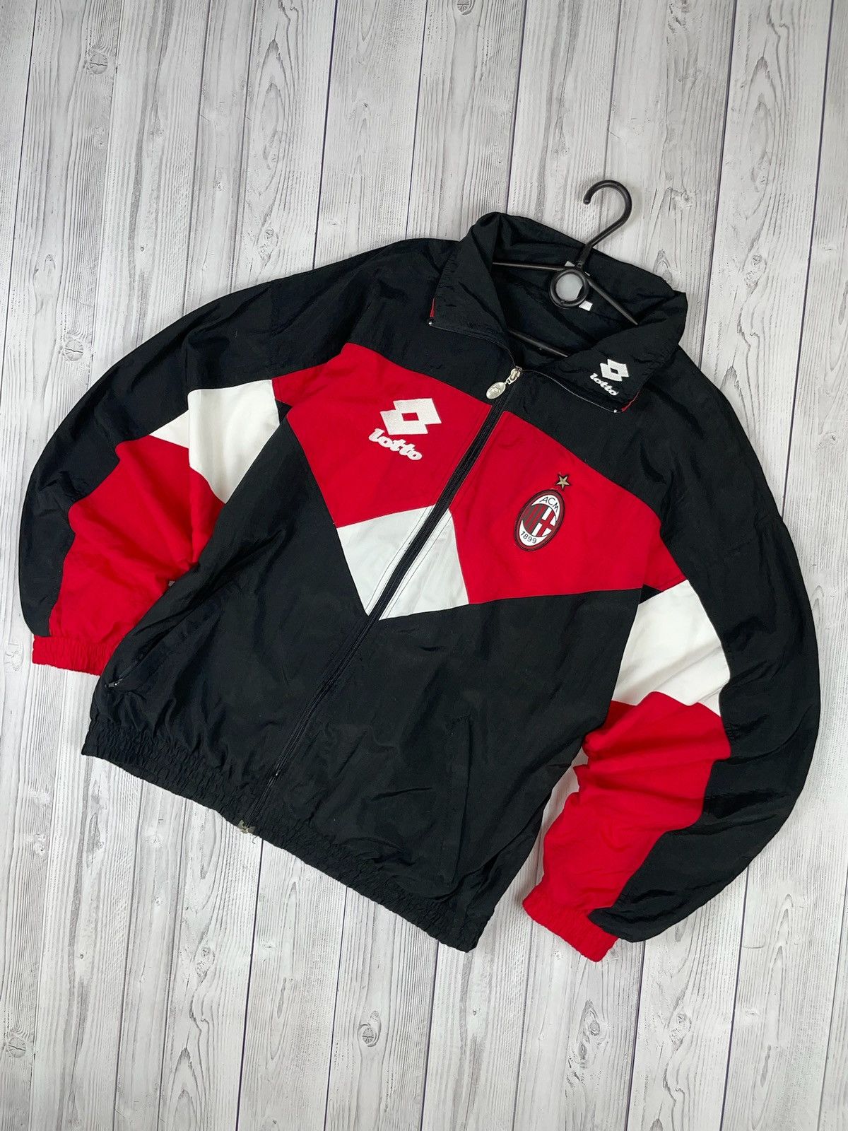Ac Milan Lotto Jacket | Grailed