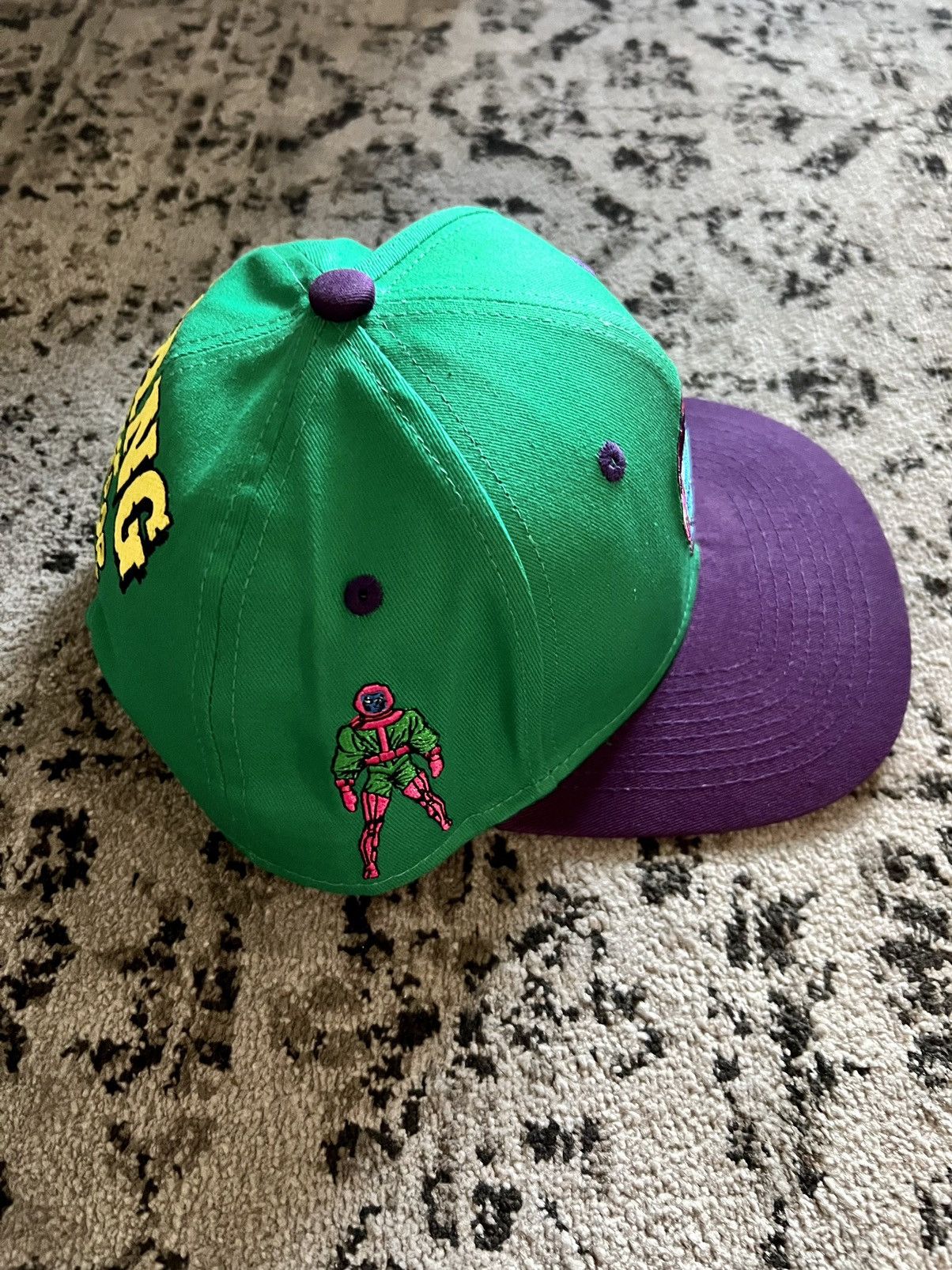 Marvel Comics KANG THE CONQUEROR MASK & DISGUISE SNAPBACK HAT Size ONE SIZE - 3 Thumbnail