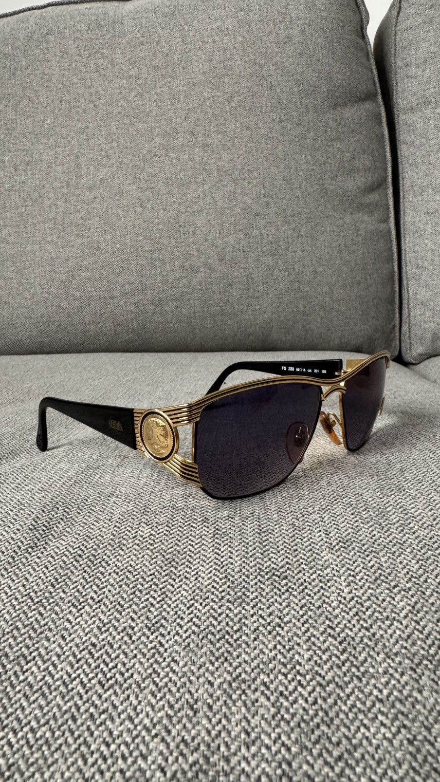 Fendi Vintage 80’s Fendi Sunglasses Size ONE SIZE - 2 Thumbnail