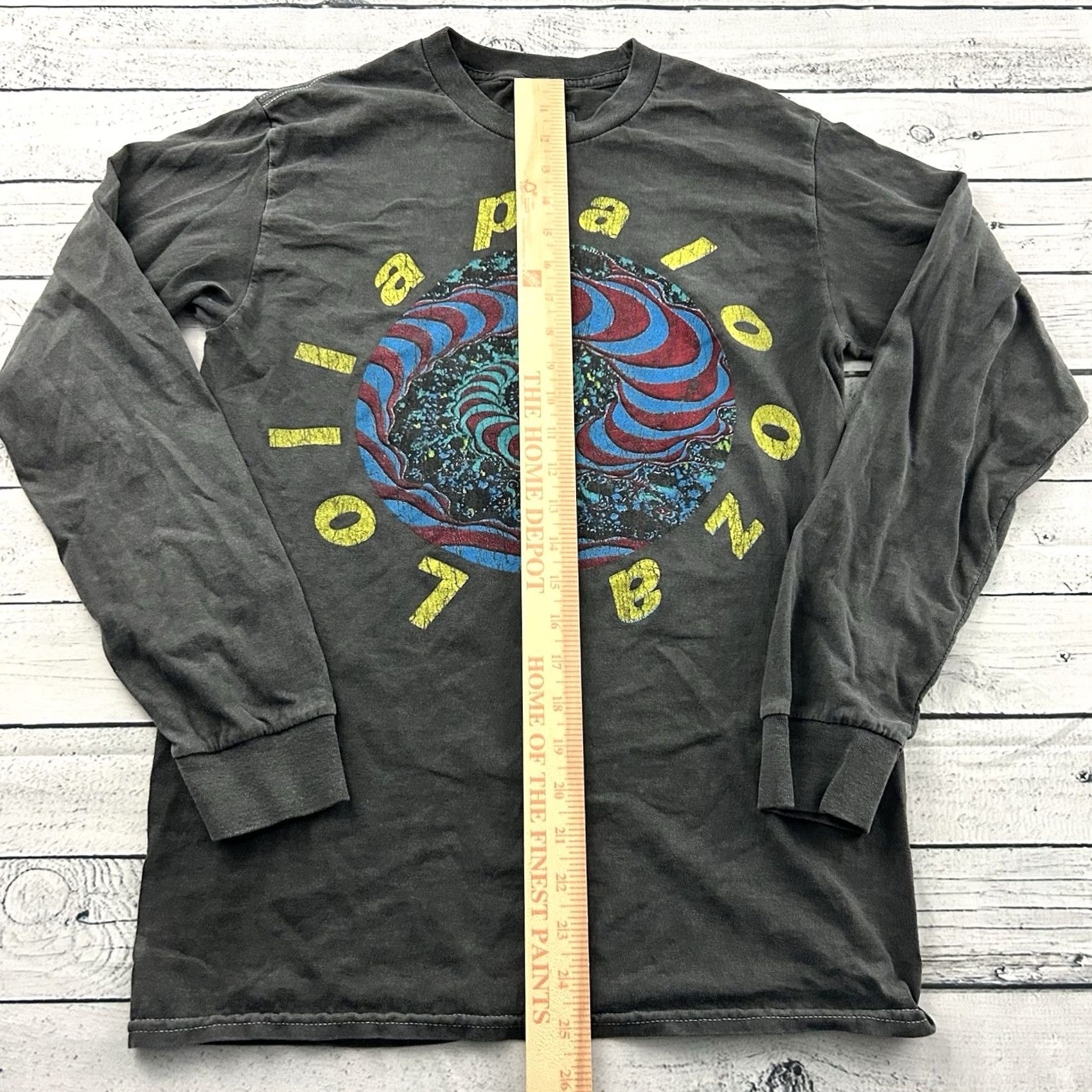 Vintage Lollapalooza Long Sleeve T-Shirt Mens Small Gray Size US S / EU 44-46 / 1 - 3 Thumbnail