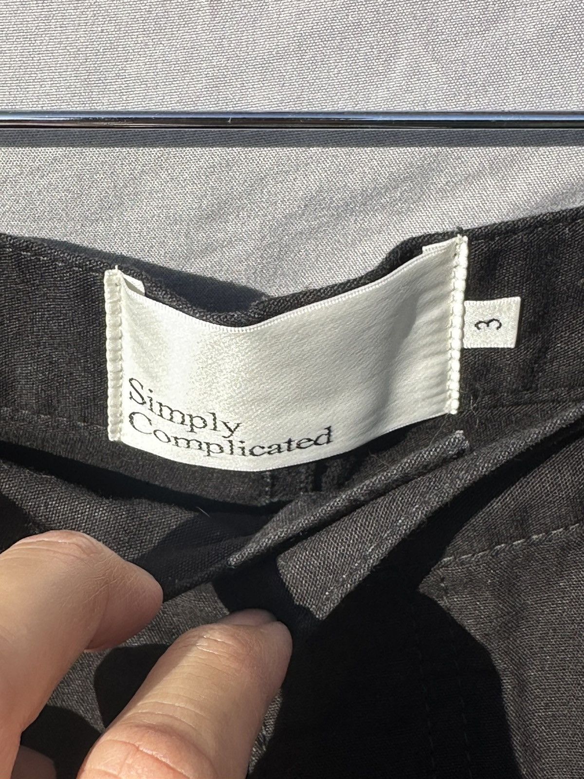 Japanese Brand Simply Complicated Twisted Work Pants 32 Size US 32 / EU 48 - 4 Thumbnail