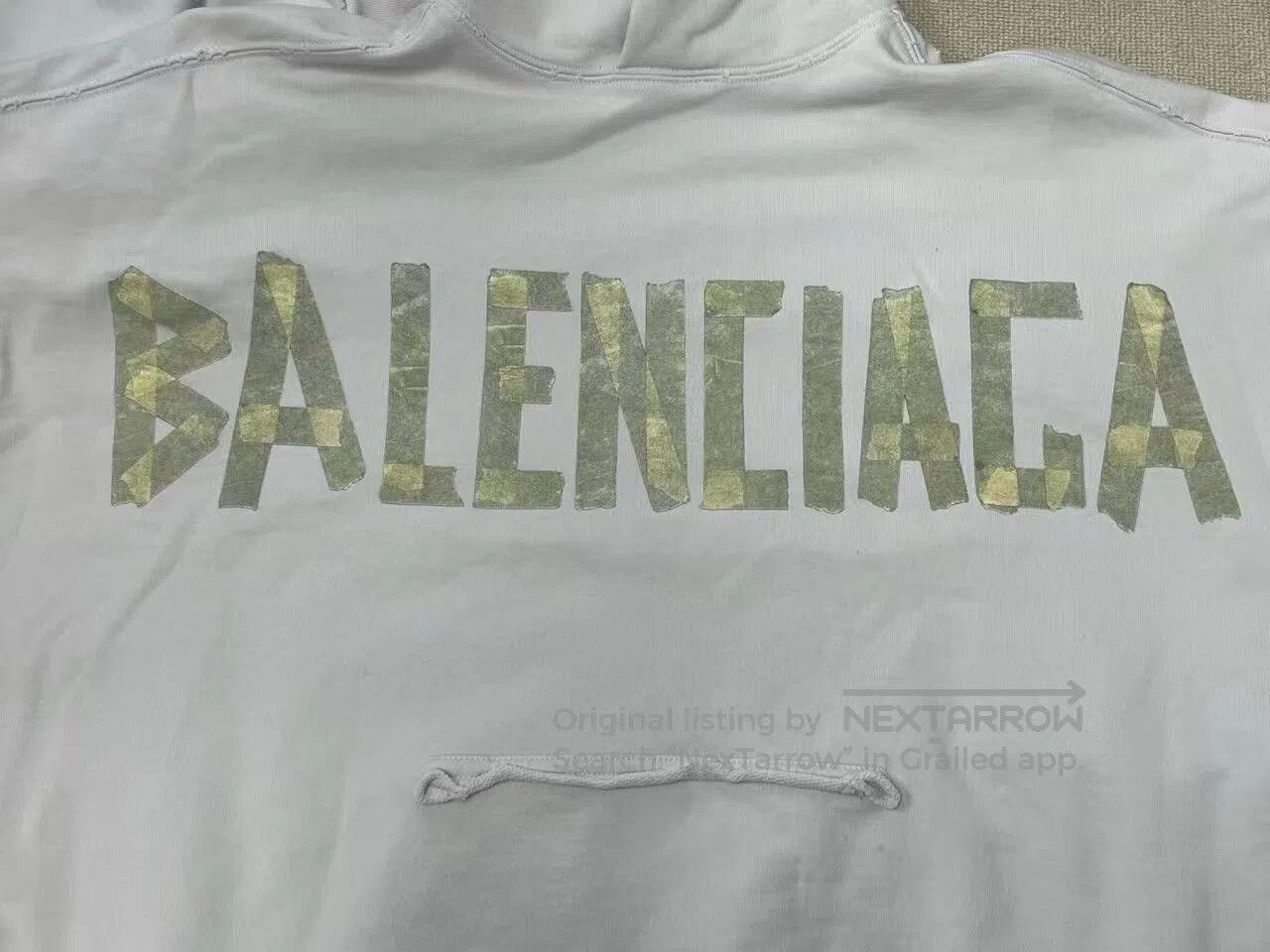 Balenciaga balenciaga oversized hoodie with logo print. Size US M / EU 48-50 / 2 - 3 Thumbnail