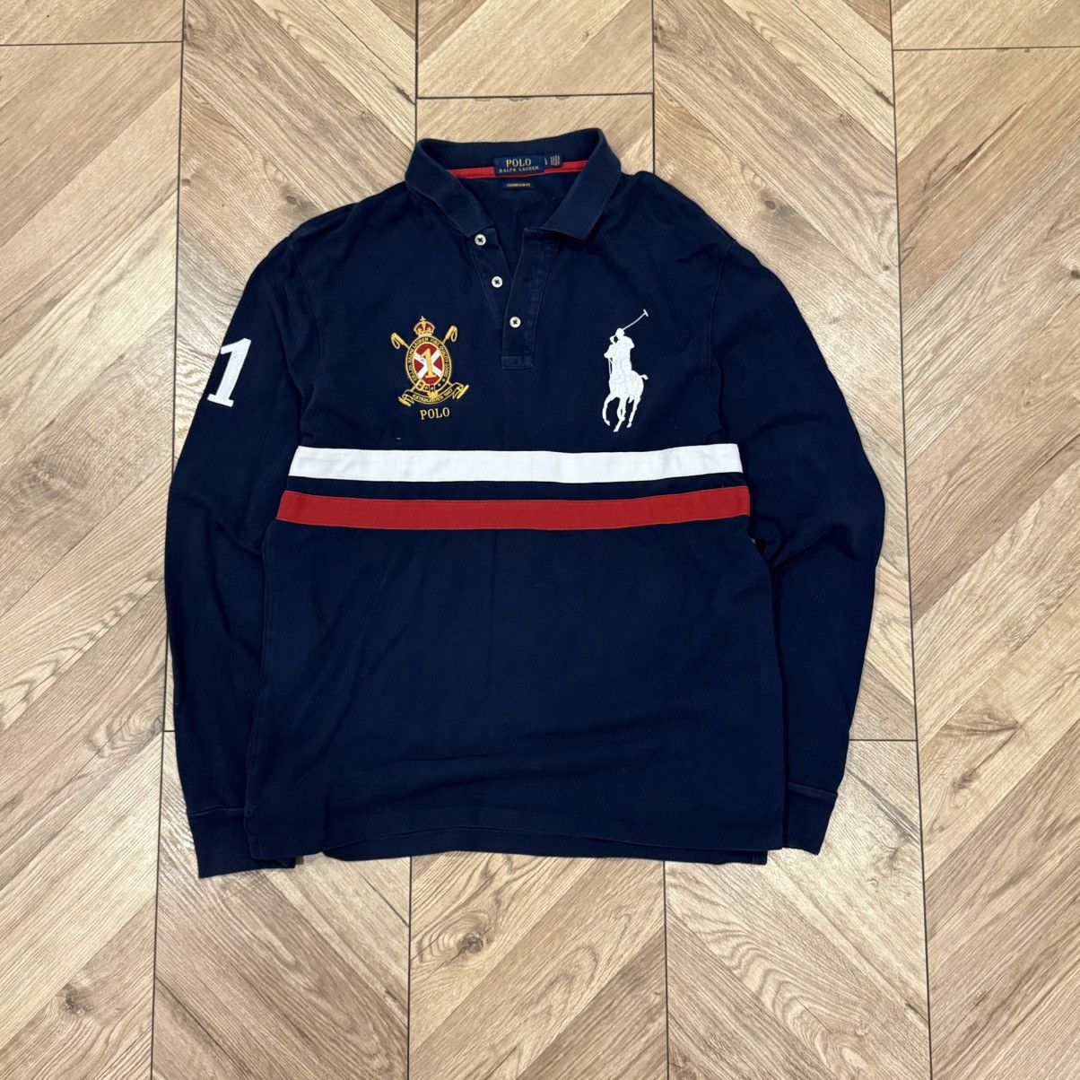 RRL Ralph Lauren Polo Ralph Lauren Vintage Regby Golf Sweatshirt 00S L Size US L / EU 52-54 / 3 - 1 Thumbnail