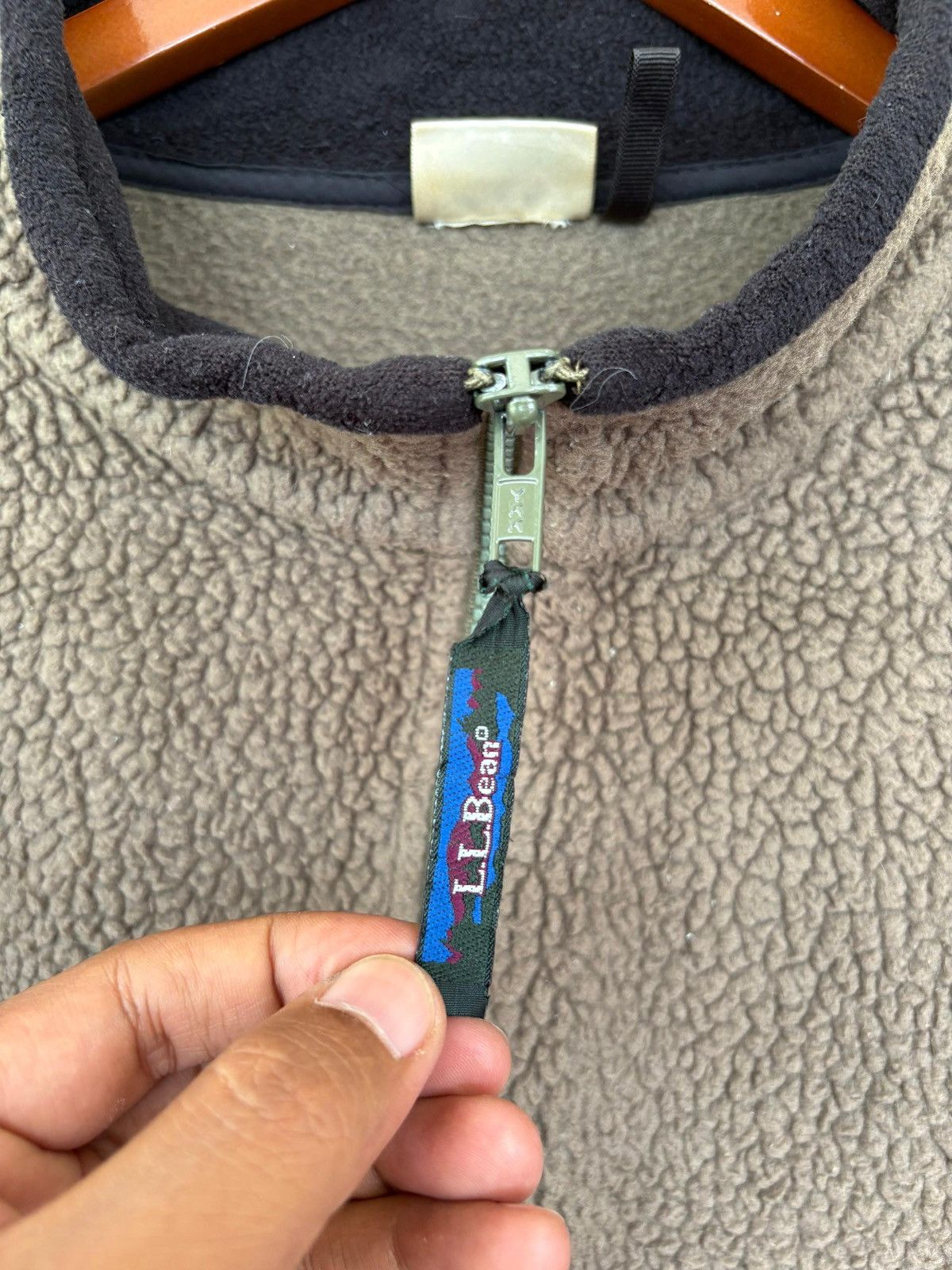 L.L. Bean Vintage 90’s L.L Bean Fleece Half Zipper Sweater Design Size US M / EU 48-50 / 2 - 10 Thumbnail
