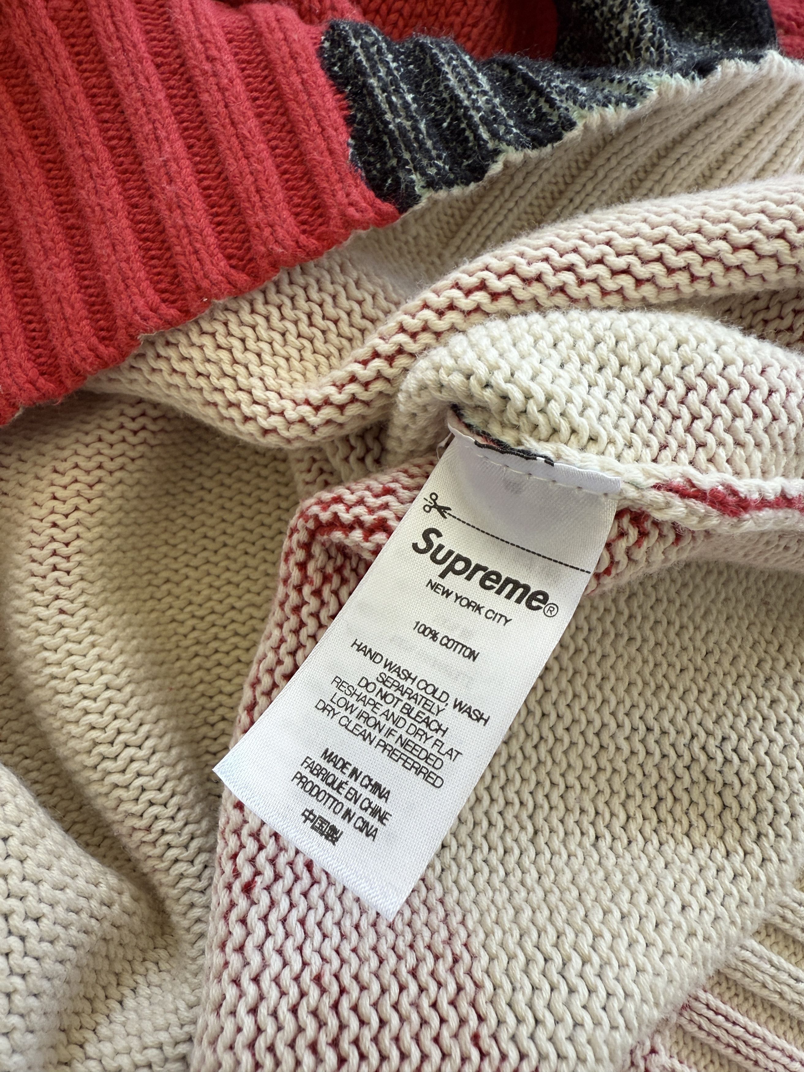 Supreme Nate Lowman x Supreme SS22 Sweater Size US XXL / EU 58 / 5 - 13 Thumbnail