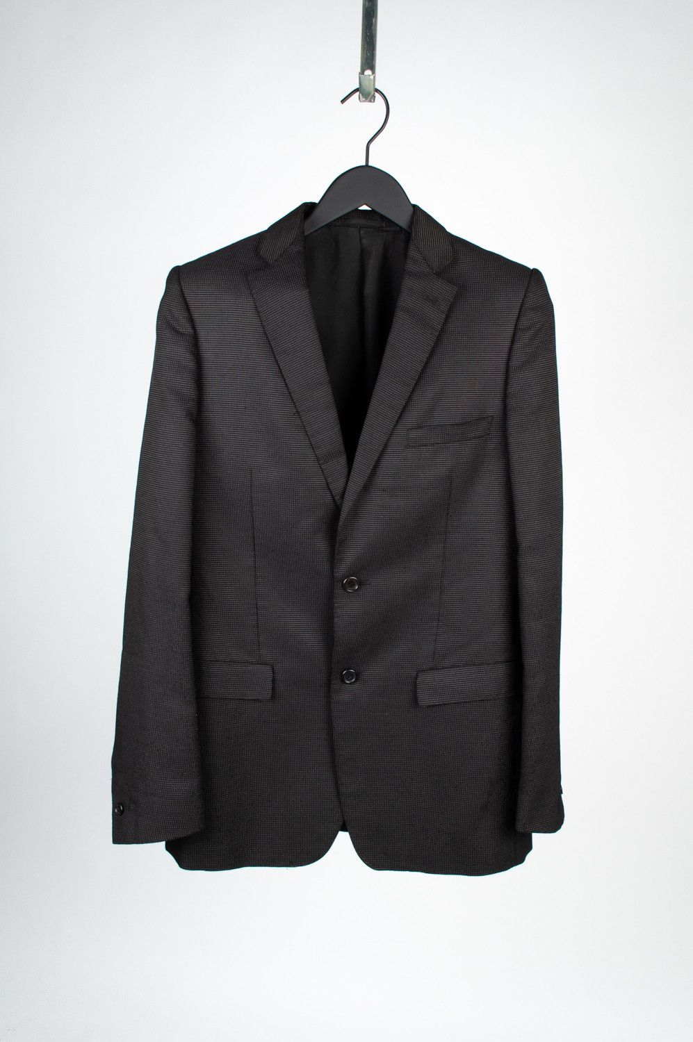 image of Vintage Carol Christian Poell Reflective Blazer Aw96/97 in Black, Men's (Size Medium)
