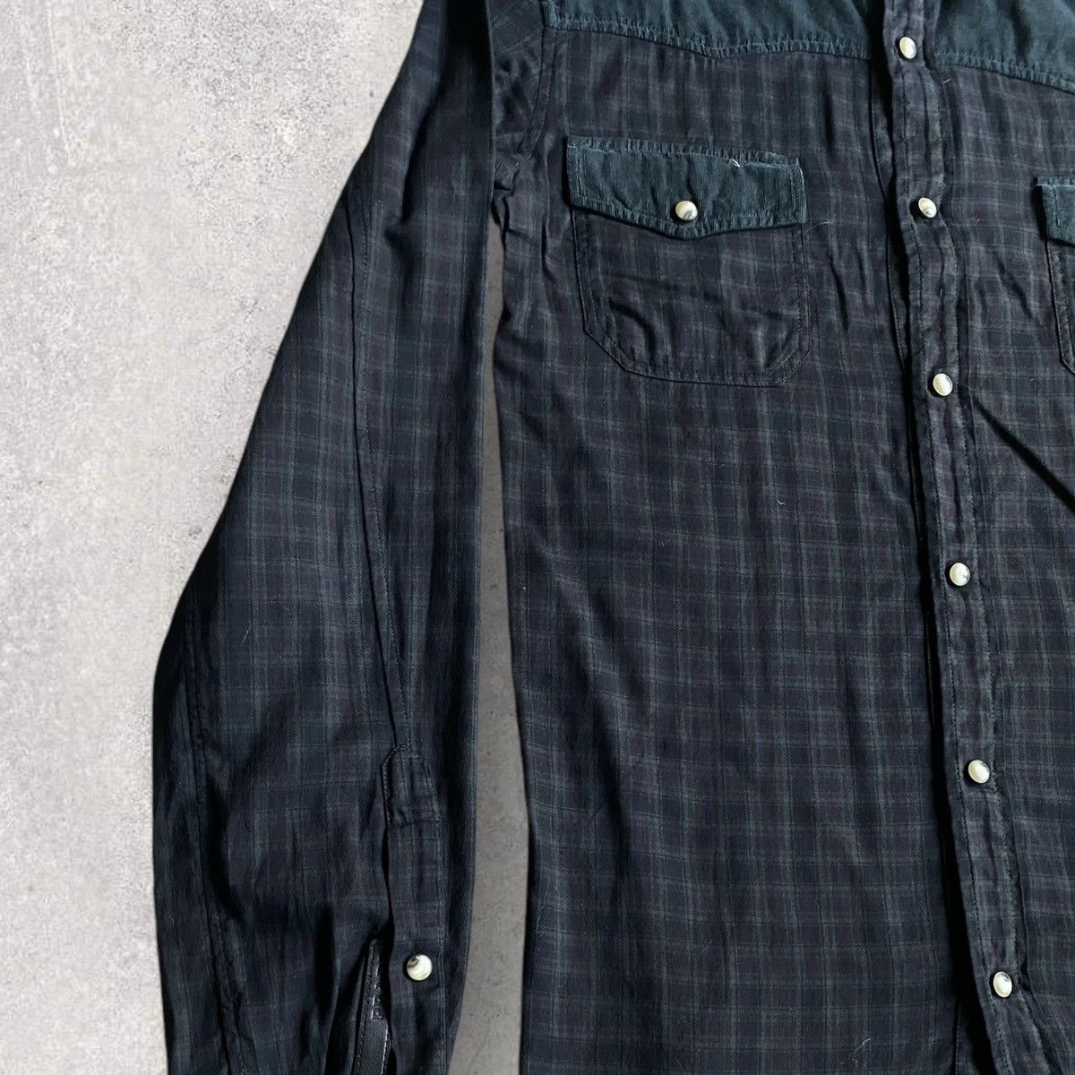 Prada AW2006 Western Plaid Shirt Size US S / EU 44-46 / 1 - 3 Thumbnail