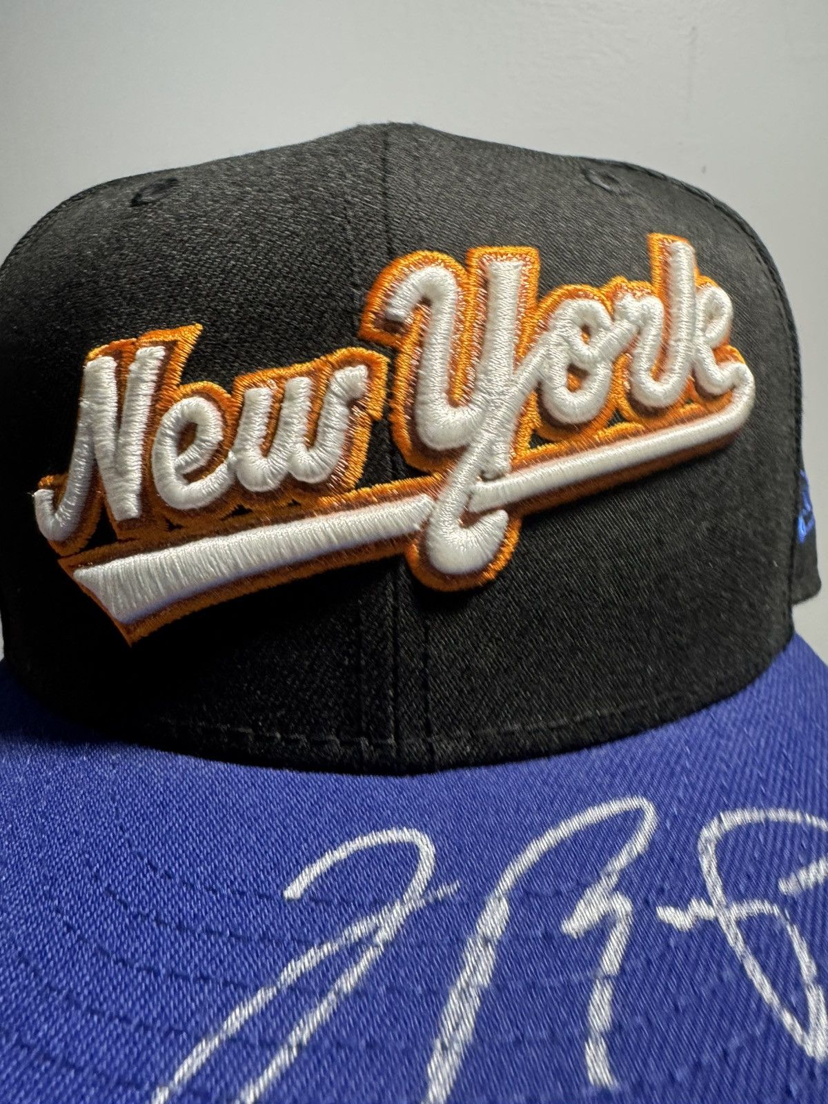 New Era 7 1/2 - New Era HatsofQnz exclusive - Signed by Jose Reyes 7 Size ONE SIZE - 3 Thumbnail