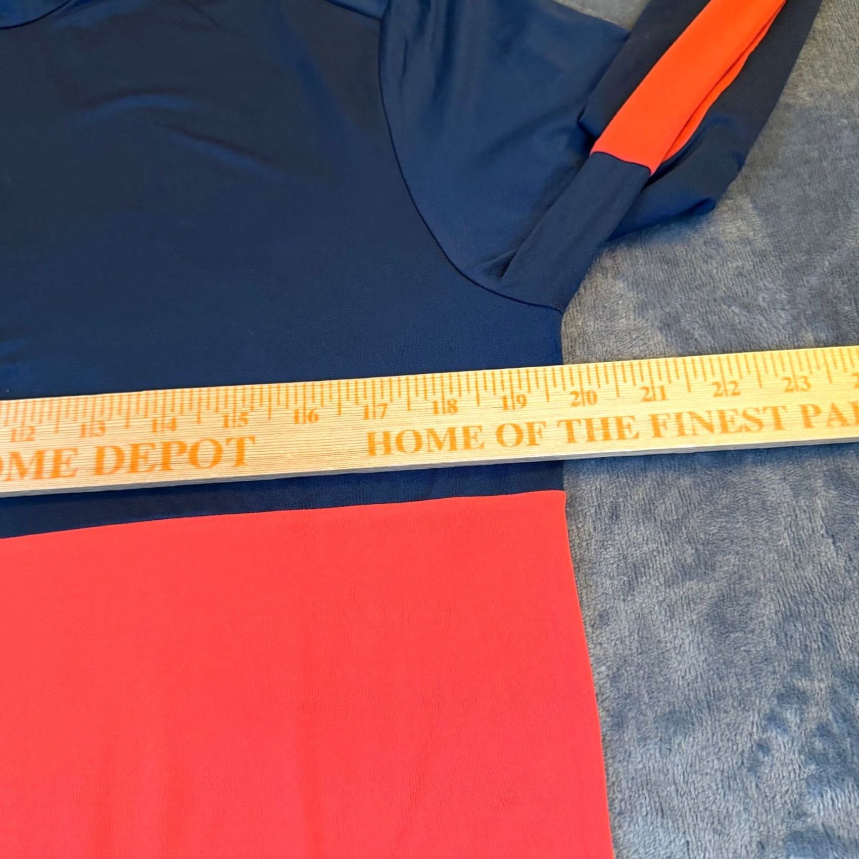 RLX Ralph Lauren RLX Ralph Lauren Golf 1/4 Zip Pullover Shirt Navy Red Wicking Mens Small NWT Size US S / EU 44-46 / 1 - 7 Thumbnail