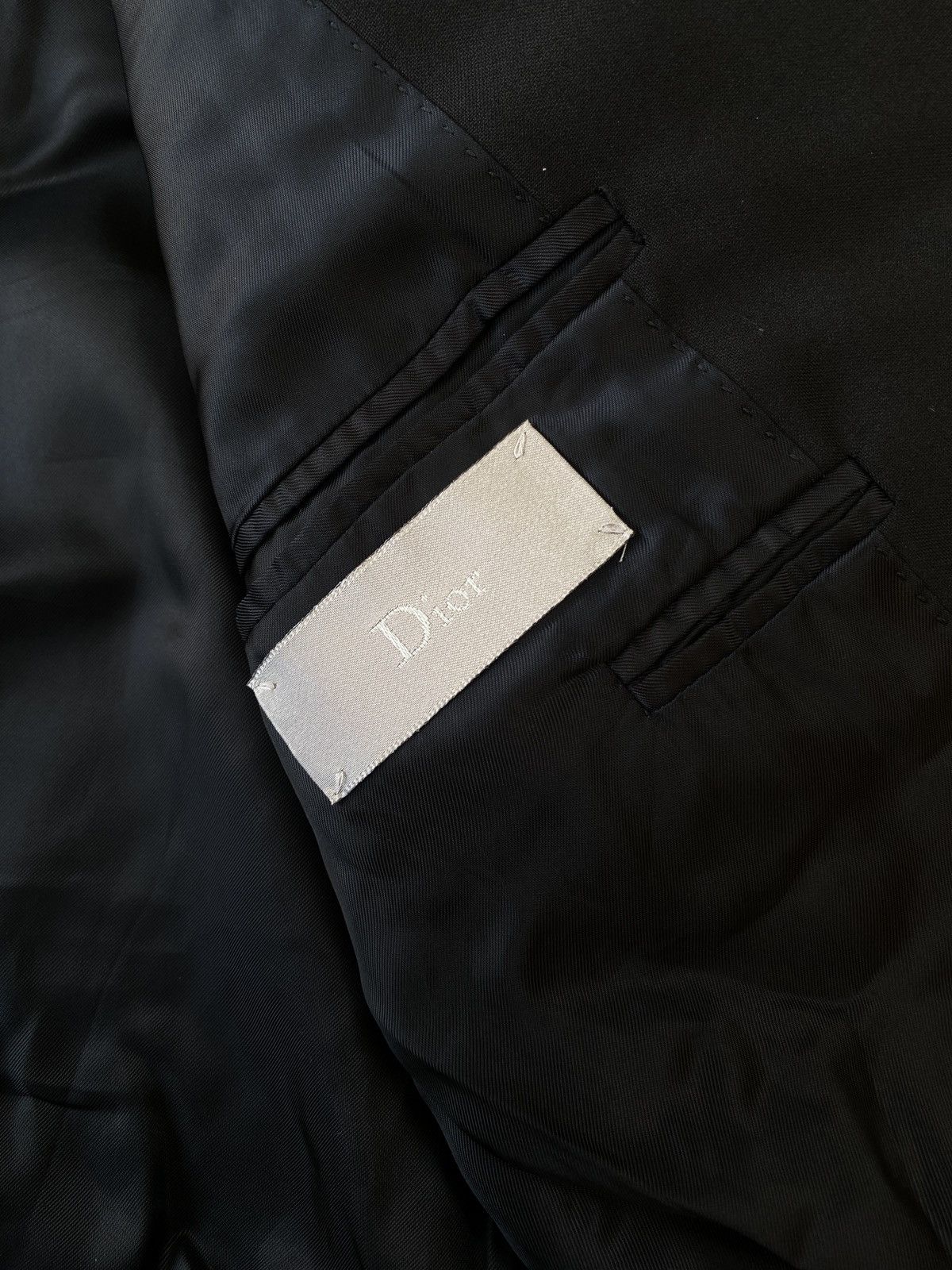 Dior Dior Black Suites Size 46S - 3 Thumbnail