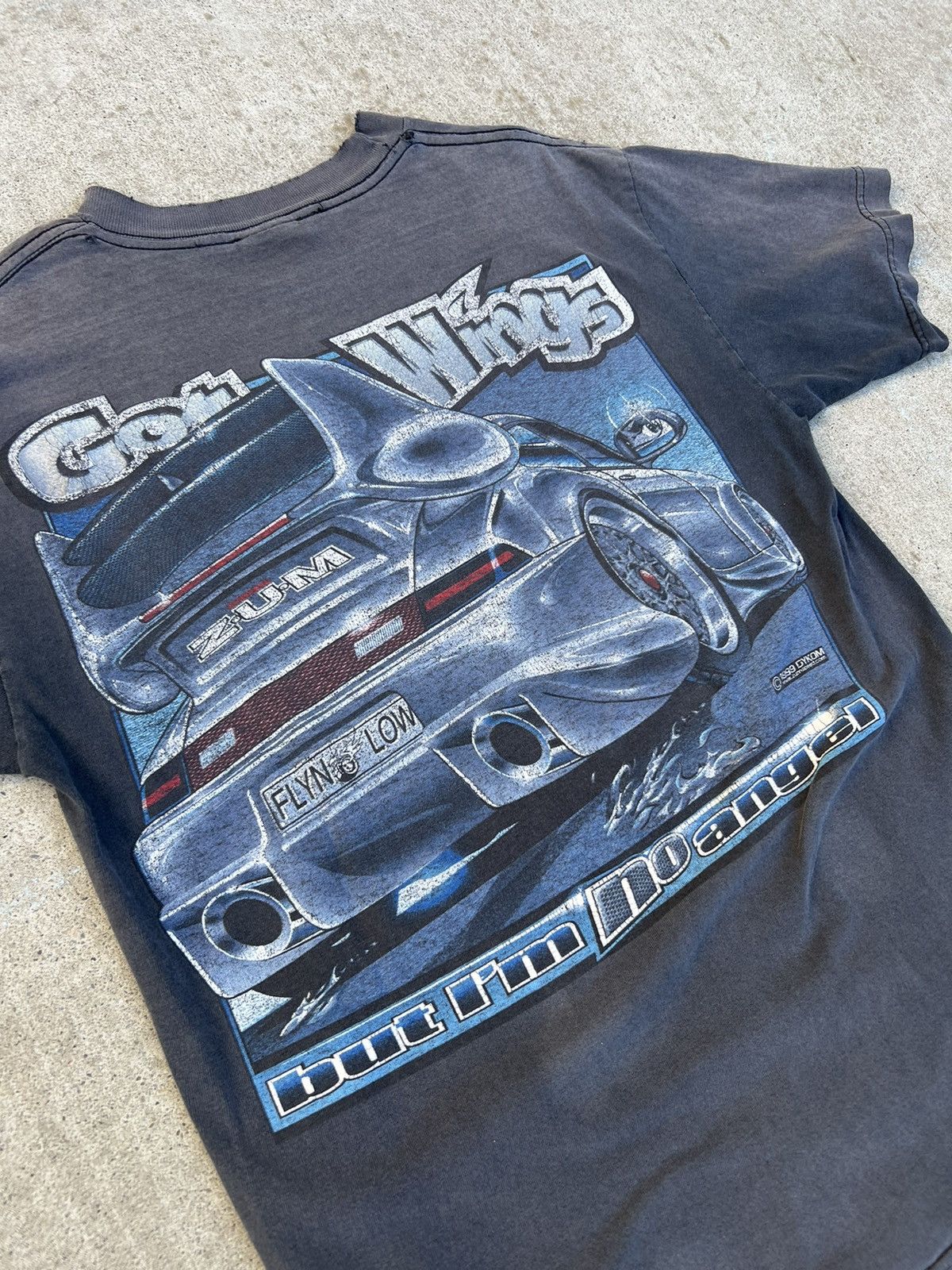 Vintage 90s Speedrods Got Wings Tee Size US M / EU 48-50 / 2 - 4 Thumbnail