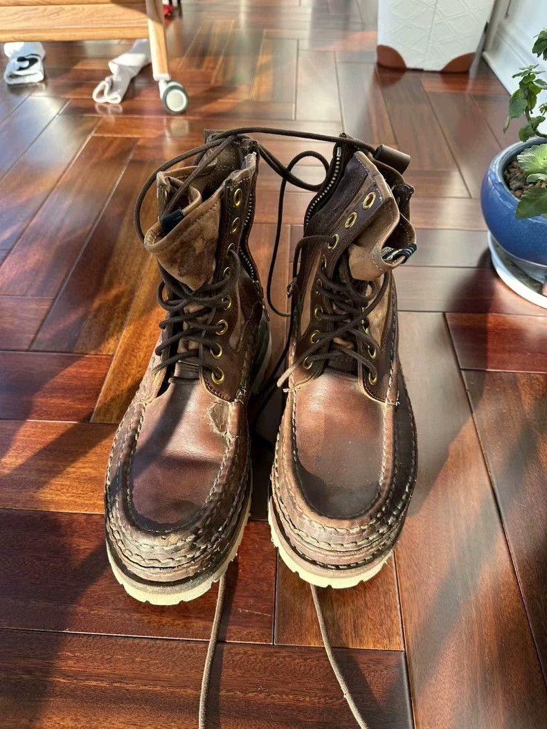 Vintage × Visvim Visvim 21ss ict grizzly boots | Grailed