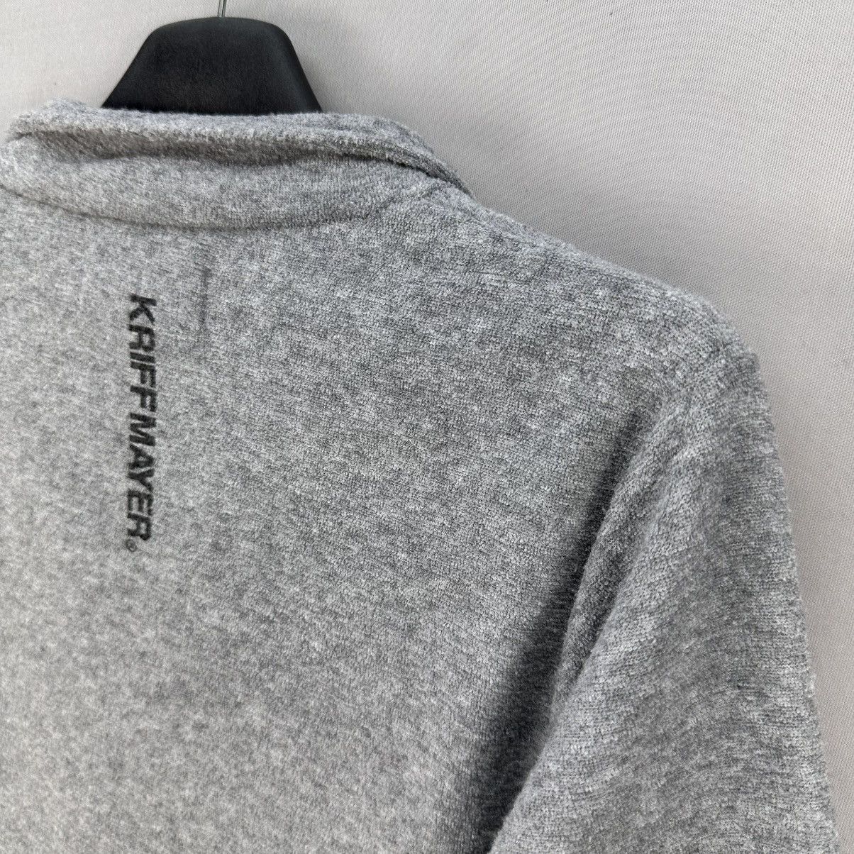 American Apparel × Designer × Japanese Brand Kriff Mayer Big Spellout logo Fleece Zipper Jacket for Kid Size US XXS / EU 40 - 5 Thumbnail