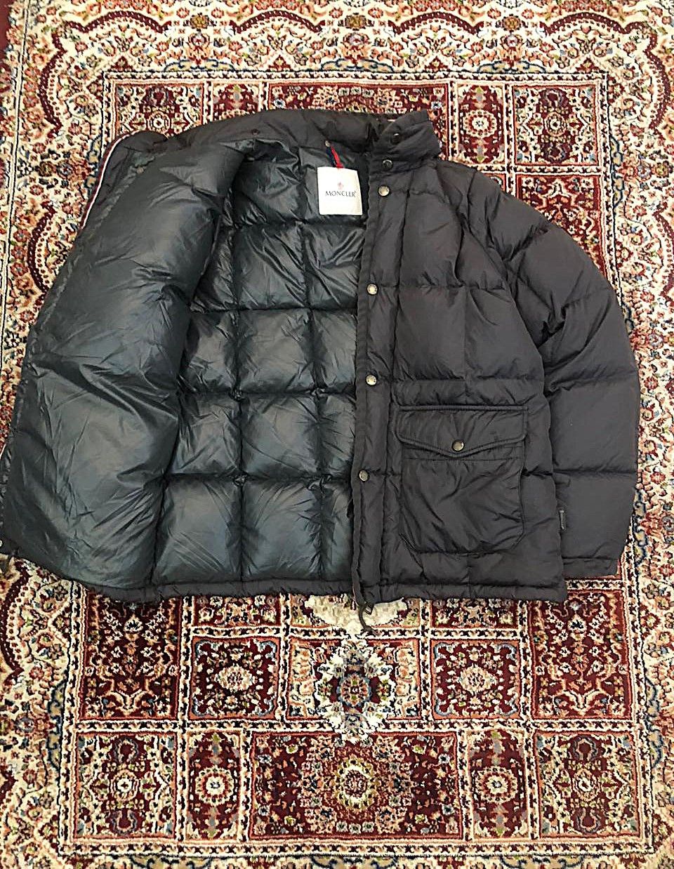 Moncler Moncler Vernet Giubbotto Puffer Coat Jacket Grey Size 4 Size US XL / EU 56 / 4 - 3 Thumbnail
