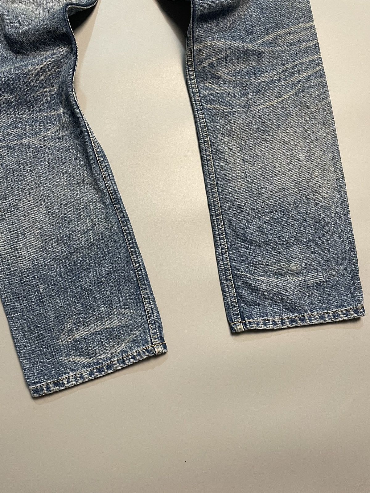 If Six Was Nine RNA Punk Skull Distressed Denim Size US 32 / EU 48 - 13 Thumbnail