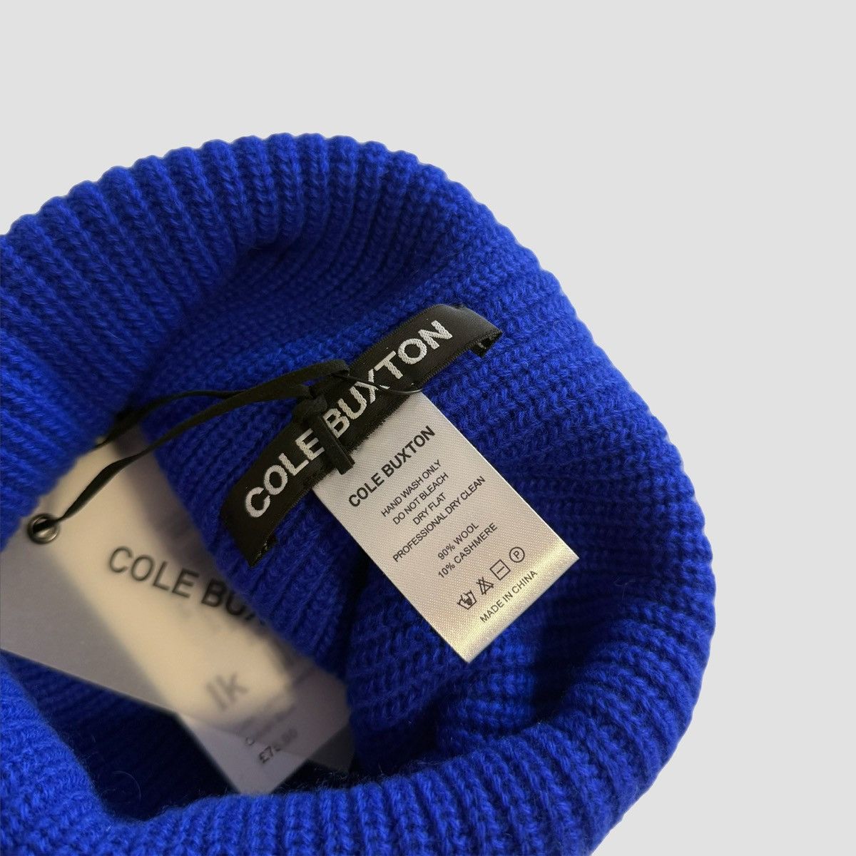 Cole Buxton Cole Buxton Wool/Cashmere Beanie Size ONE SIZE - 5 Thumbnail