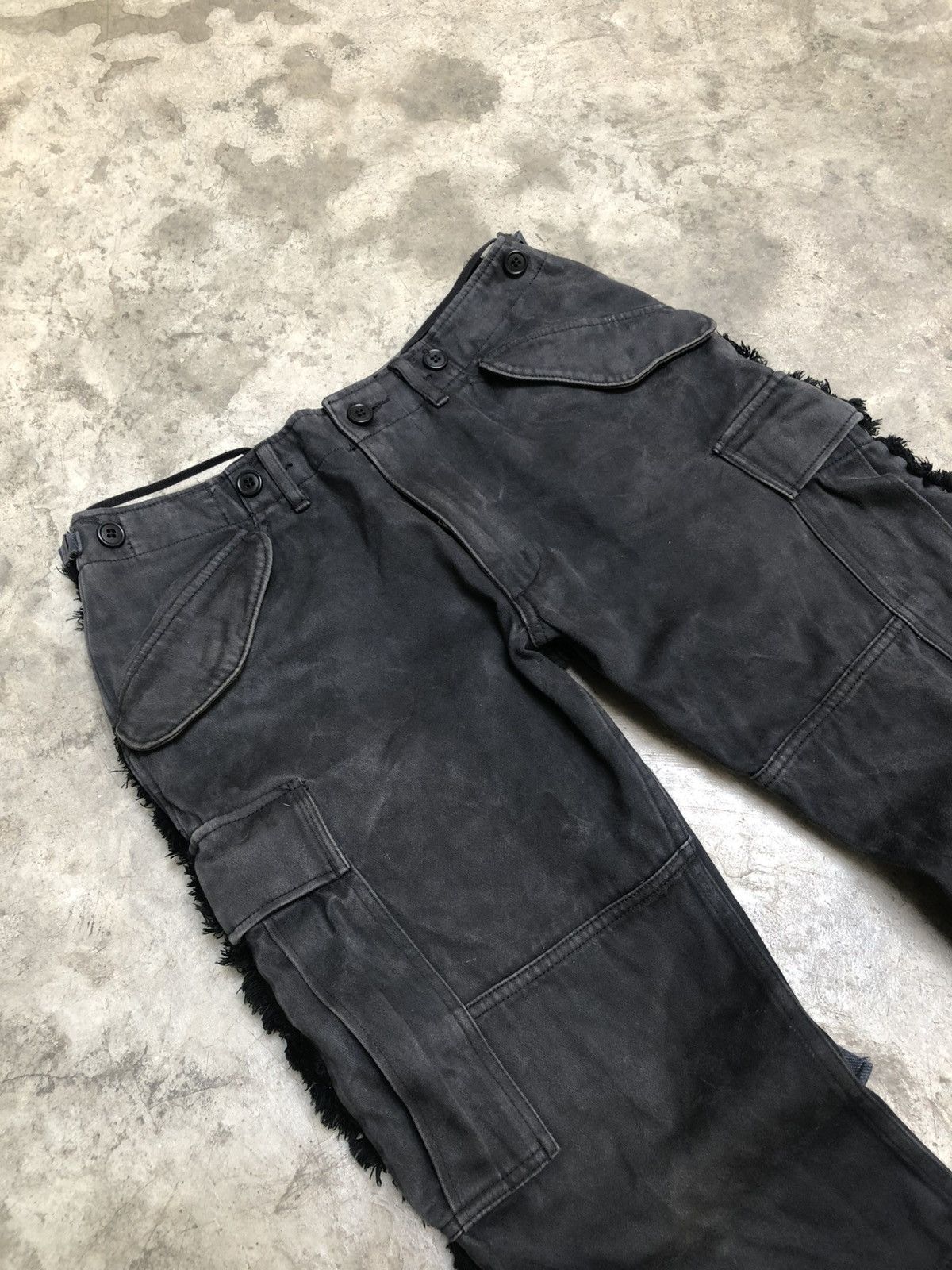 Japanese Brand × Maison MIHARA YASUHIRO Mihara Yasuhiro Fur Cargo pant Size US 32 / EU 48 - 7 Thumbnail