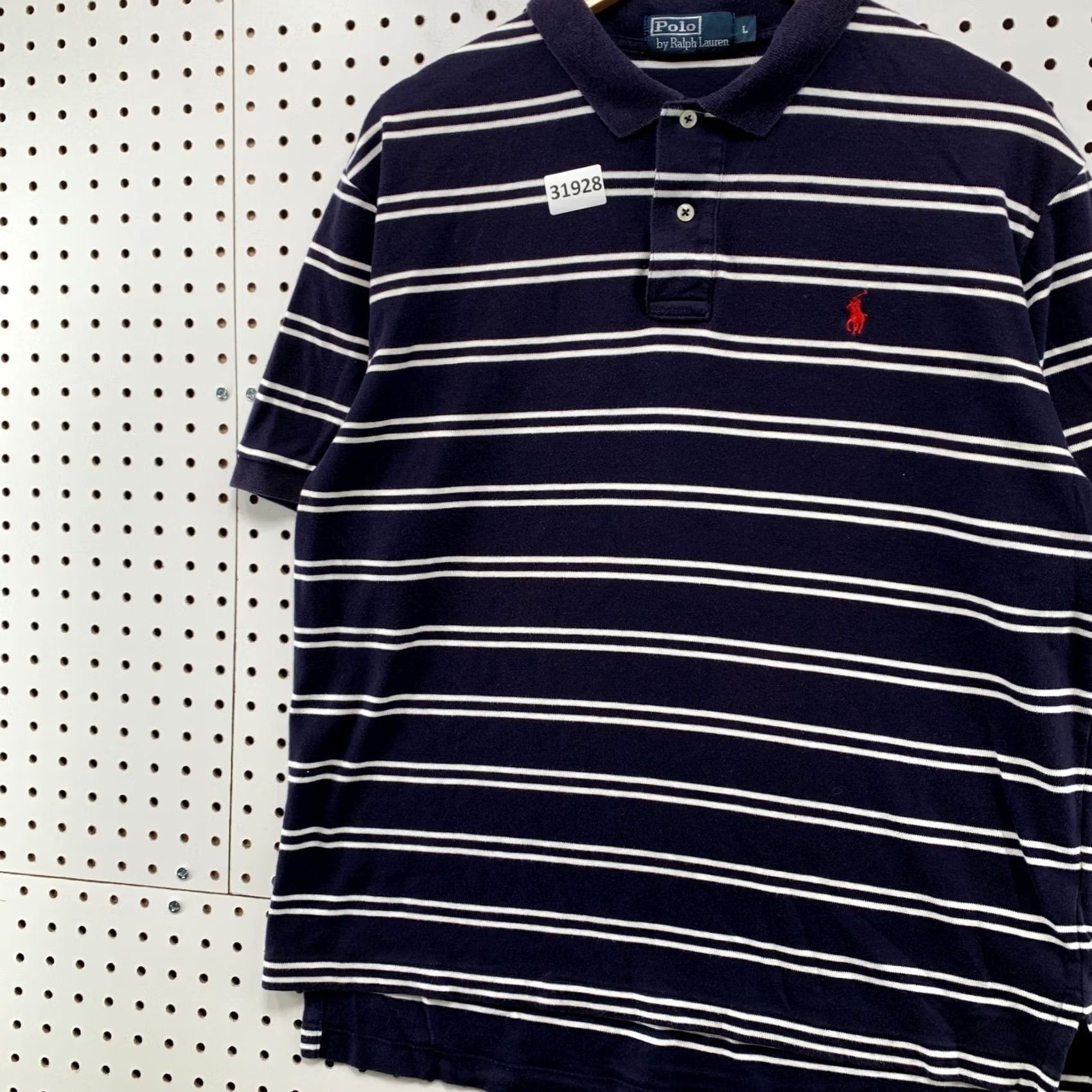 Polo Ralph Lauren Polo Ralph Lauren Shirt Mens Large Blue White Striped Pony 23x28 Vintage Polo Ralph Lauren Shirt Mens Large Blue White Striped Red Pony 23x28 Size US L / EU 52-54 / 3 - 4 Thumbnail