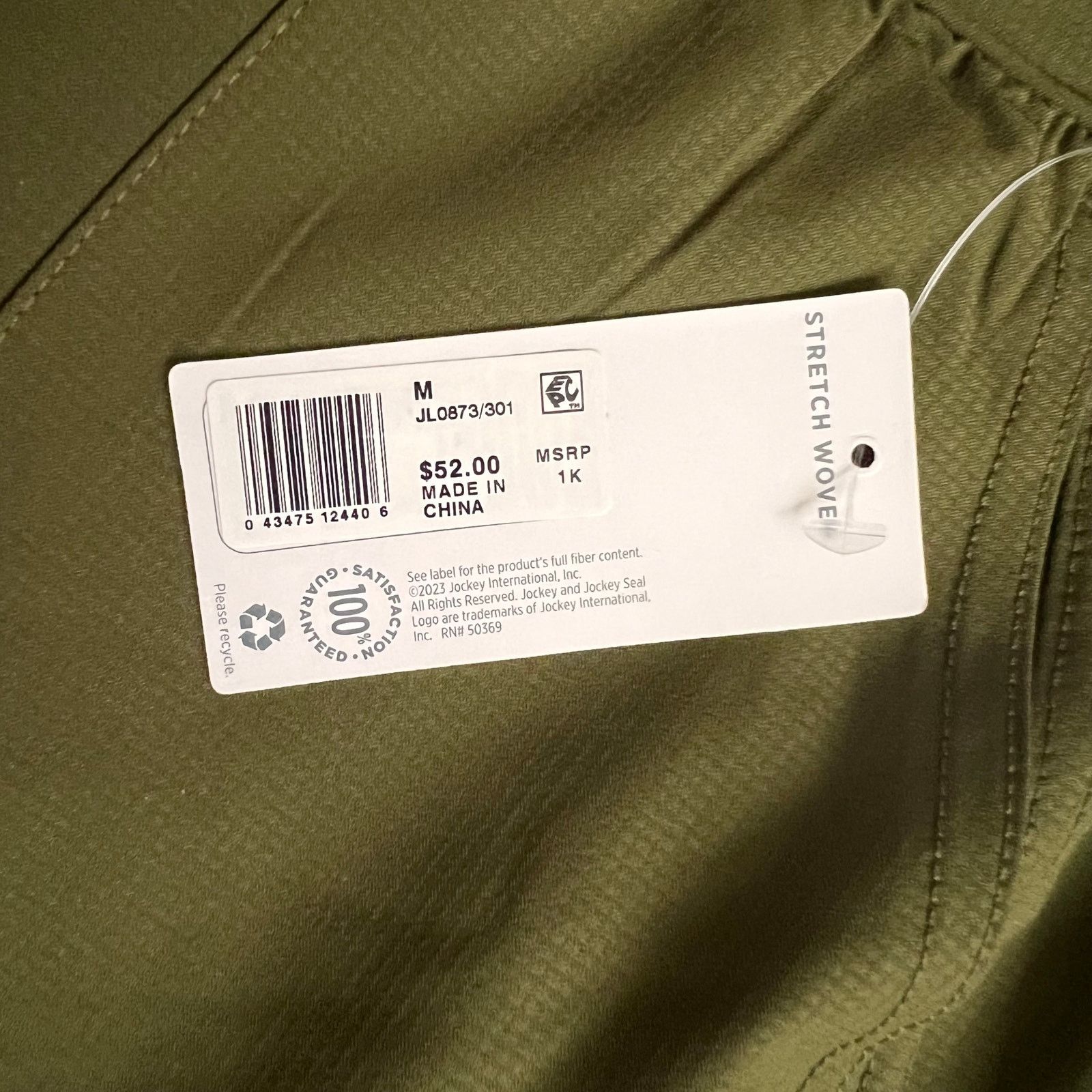 Jockey JOCKEY Mountain Forest Stretch Woven Adventure 7/8 Pant, M Size 30" / US 8 / IT 44 - 5 Thumbnail