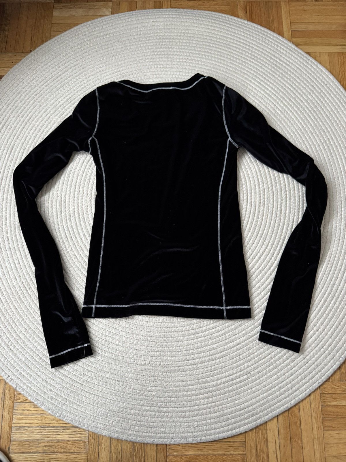 Diesel DIESEL Velly' velour top black size M Size M / US 6-8 / IT 42-44 - 3 Thumbnail