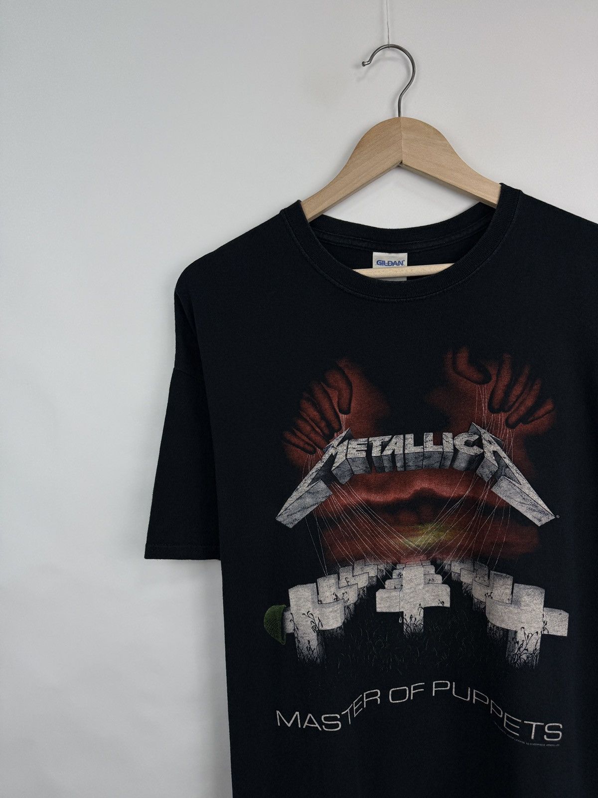 Band Tees × Metallica × Vintage 💀 Vintage Metallica Master Of Puppets Rock Band t-shirt 2007 Size US XL / EU 56 / 4 - 4 Thumbnail