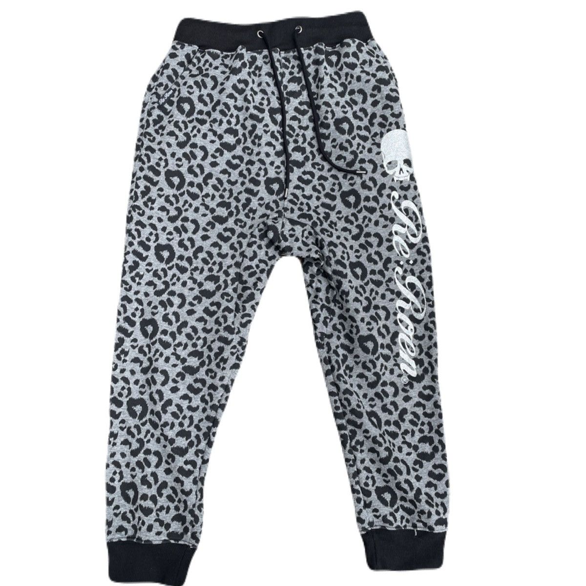 If Six Was Nine 2000s Roen Leopard Giltter Skull Pants Japanese archive Size US 30 / EU 46 - 2 Thumbnail