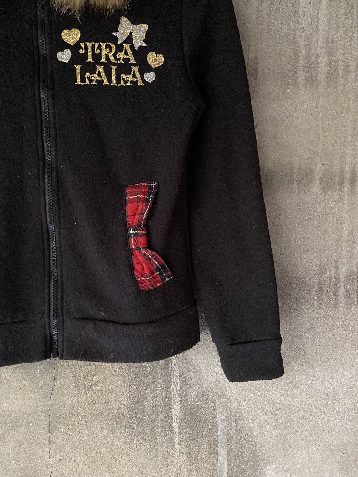 Hysteric Glamour × If Six Was Nine × Japanese Brand TRALALA GIRL LIKE OF STYLE FUR ZIP HOODIE Size US XS / EU 42 / 0 - 6 Thumbnail