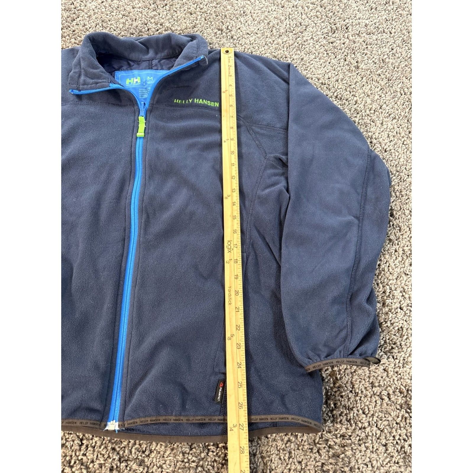 Helly Hansen Helly Hansen Polartec Jacket Womens Navy Blue Fleece Full Zip Polartec Jacket Woman Mid-Length Long Sleeve Zip Pockets Lightweight Casual Size M / US 6-8 / IT 42-44 - 2 Thumbnail