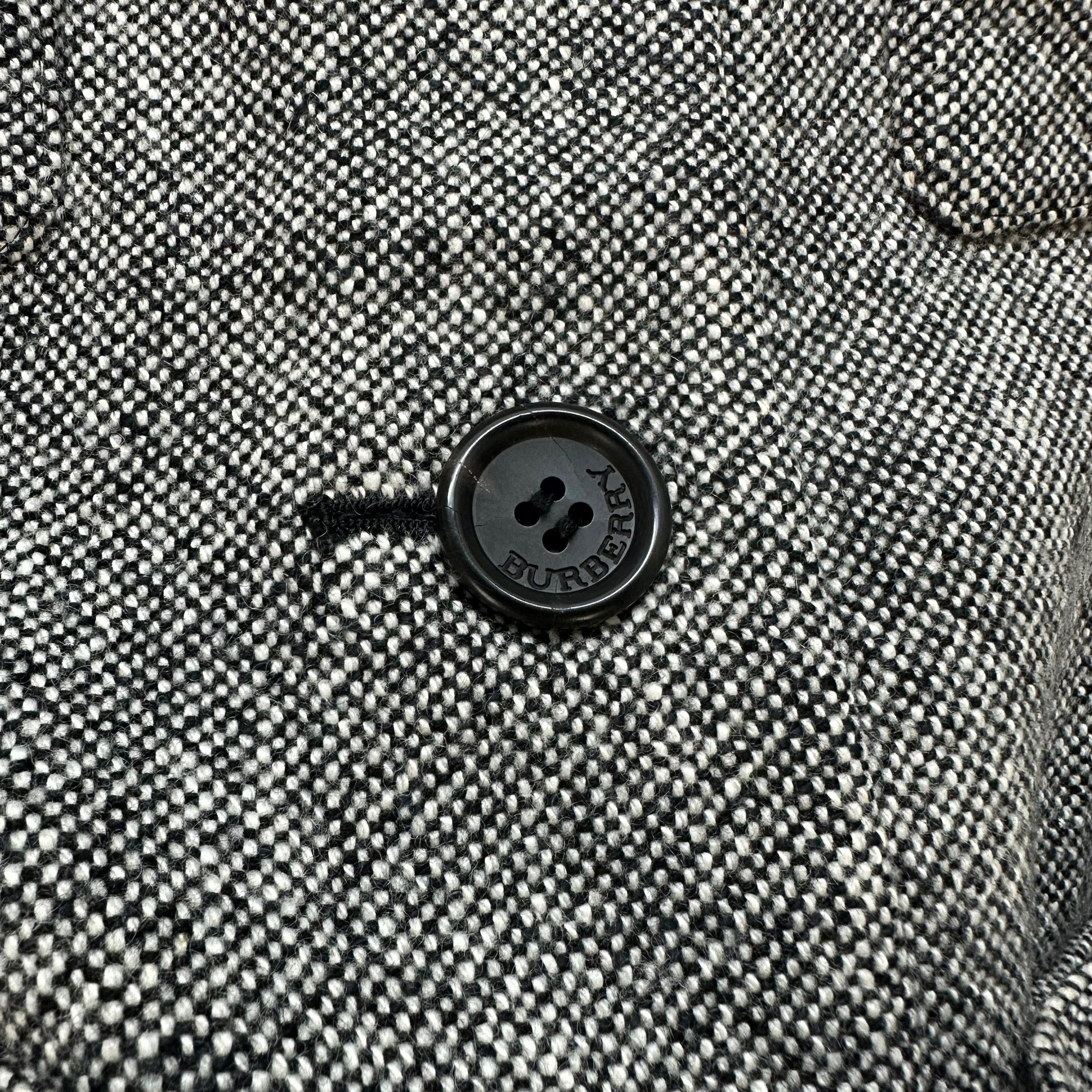 Burberry BURBERRY Wool Blend Belted Cropped Jacket #A73-1760 Size S / US 4 / IT 40 - 6 Thumbnail