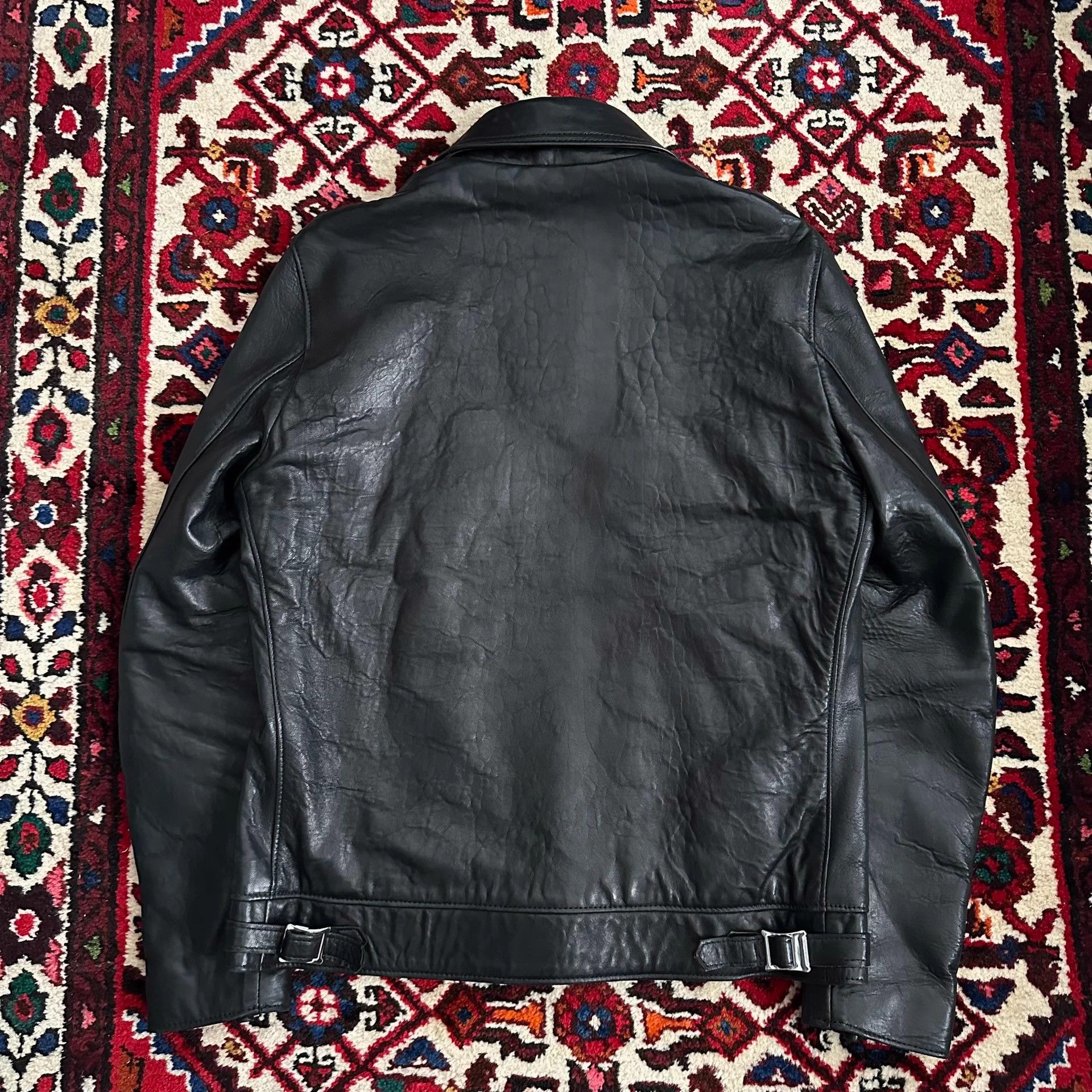 Lewis Leathers Lewis Leathers 551T Sheepskin Straight-38 New Leather Jacket Size US M / EU 48-50 / 2 - 2 Thumbnail