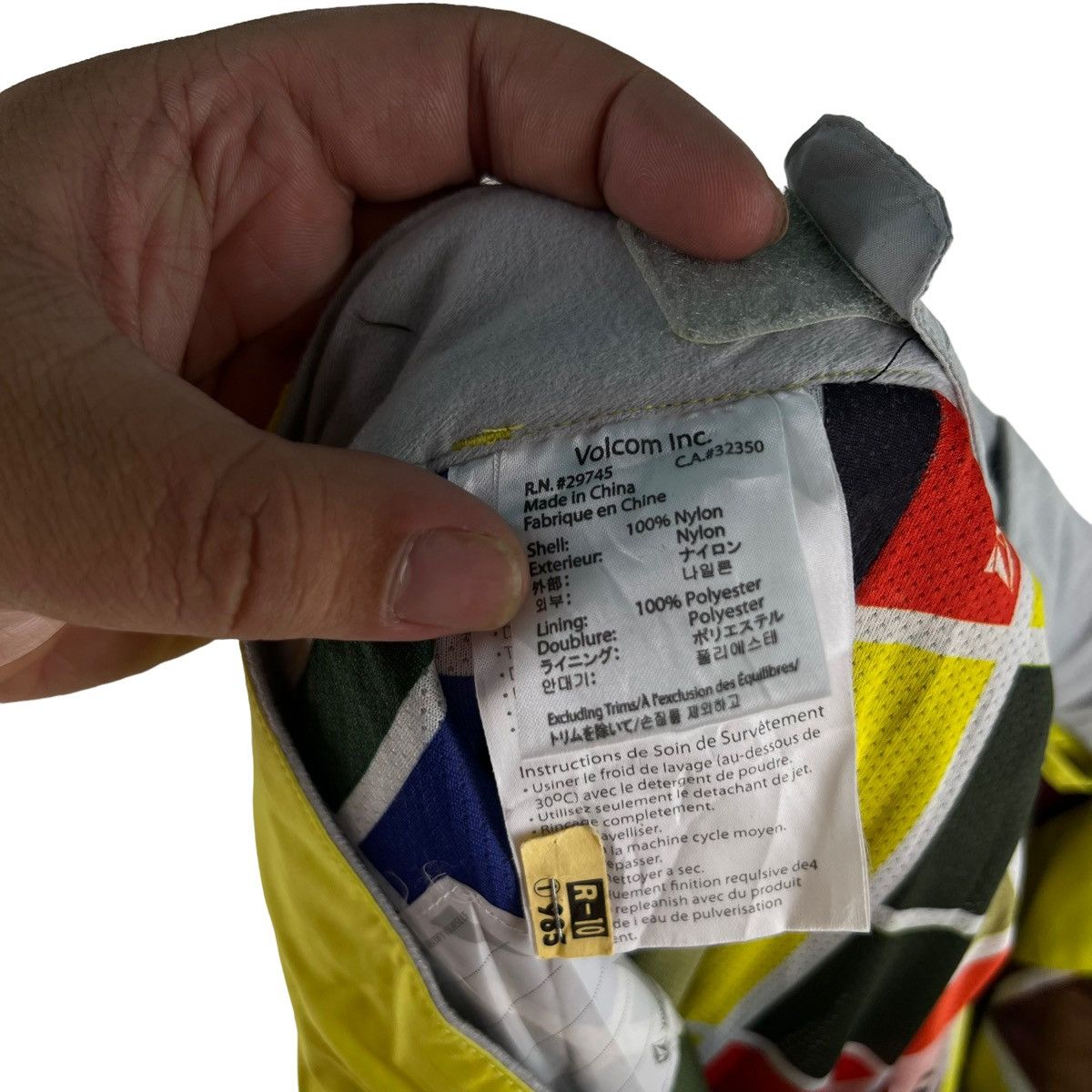 Japanese Brand 🔥Rare Colour Ski Pants Bondage Multi Pocket Volcom Nimbus Size US 39 - 12 Thumbnail