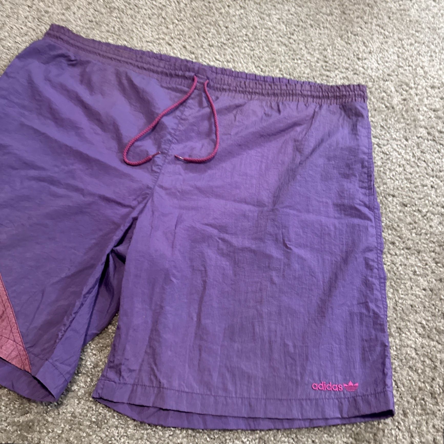 Adidas VINTAGE Adidas Sportswear Purple Bathing Suit Board Swim Shorts Mens XL Size US 36 / EU 52 - 3 Thumbnail