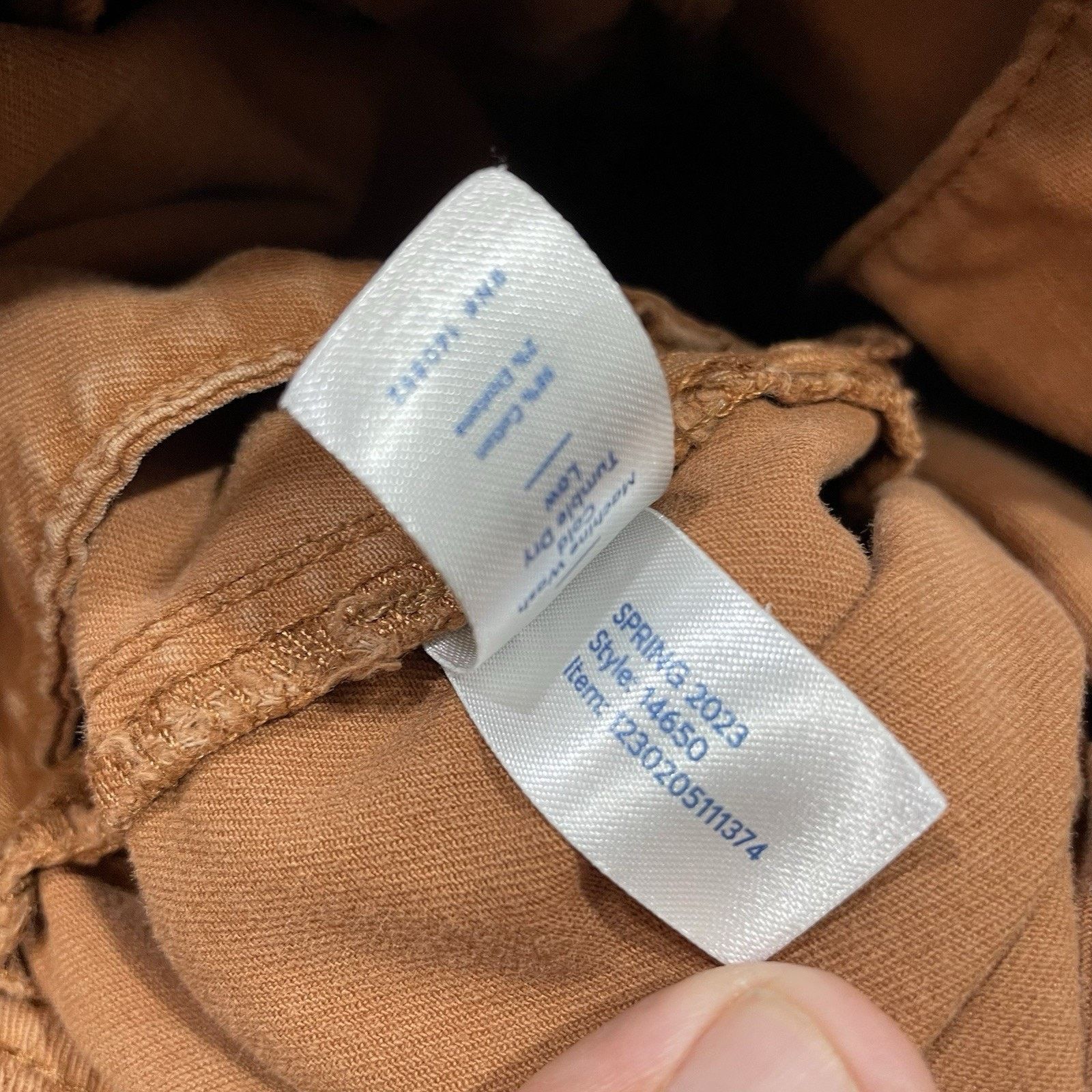 Marine Layer Marine Layer Pants Women's Size 4 (25”) Brown Bridget Wide Size 27" / US 4 / IT 40 - 7 Thumbnail