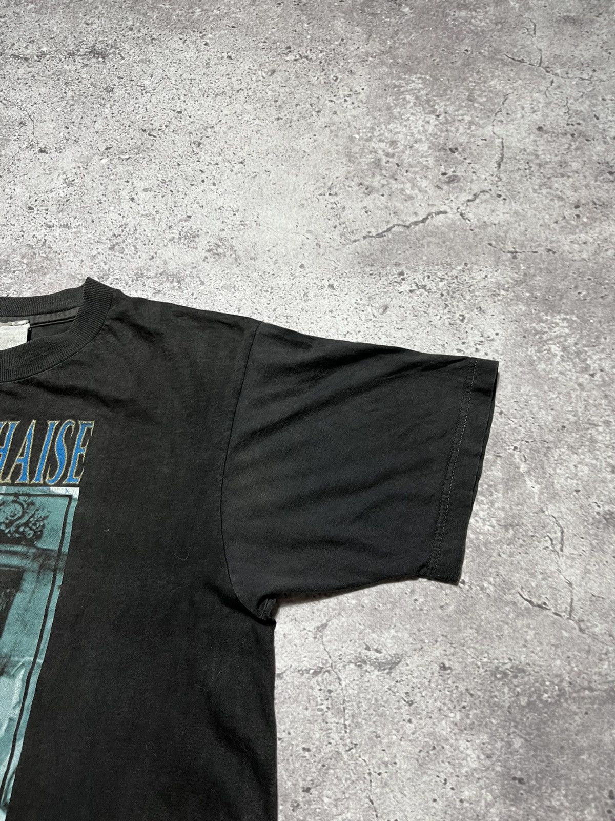 Band Tees Vintage 90's "PÈRE-LACHAISE NOT DEAD MORRISON PARIS FRANCE" Size US L / EU 52-54 / 3 - 6 Thumbnail