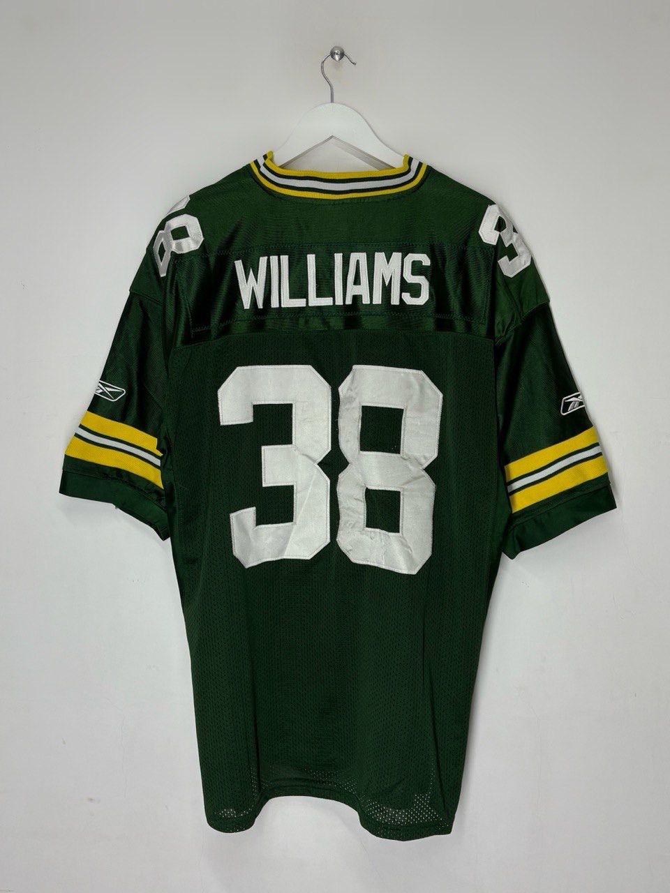 NFL Vintage Reebok NFL Evan Williams 38 Green Bay Packers Jersey Size US XL / EU 56 / 4 - 4 Thumbnail