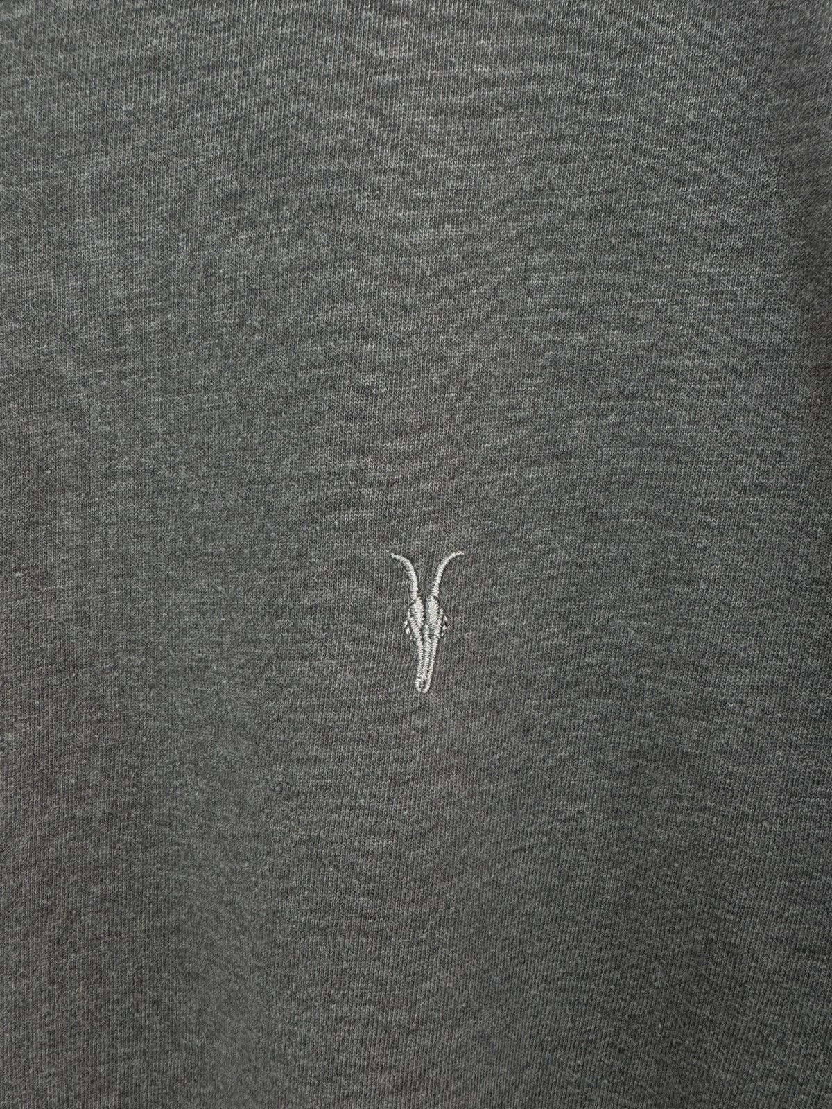 Allsaints AllSaints Basic Gray T-Shirt Size US S / EU 44-46 / 1 - 4 Thumbnail