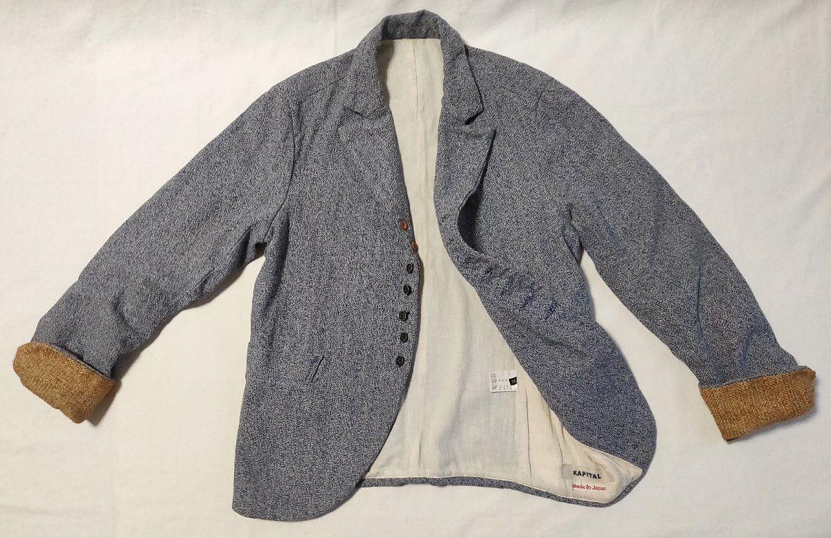 Kapital Kapital Heavy Tweed Cotton/Linen Jacket Size US M / EU 48-50 / 2 - 4 Thumbnail
