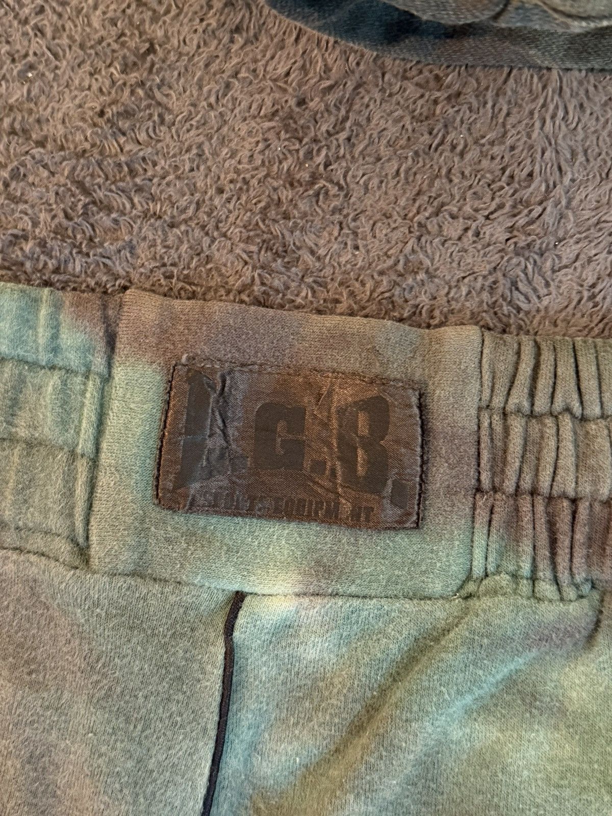 Le Grande Bleu (L.G.B.) L.G.B. Camo Drop Crotch Sweatpants Size US 30 / EU 46 - 6 Thumbnail