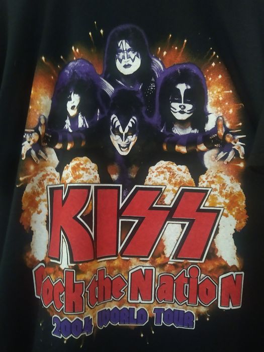 kiss 2004 tour shirt