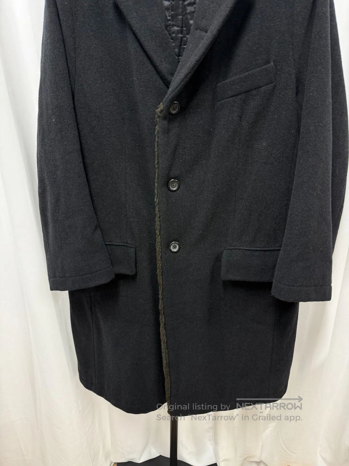 Dries Van Noten Dries Van Noten Fur Collar Loose Coat. Size US S / EU 44-46 / 1 - 3 Thumbnail