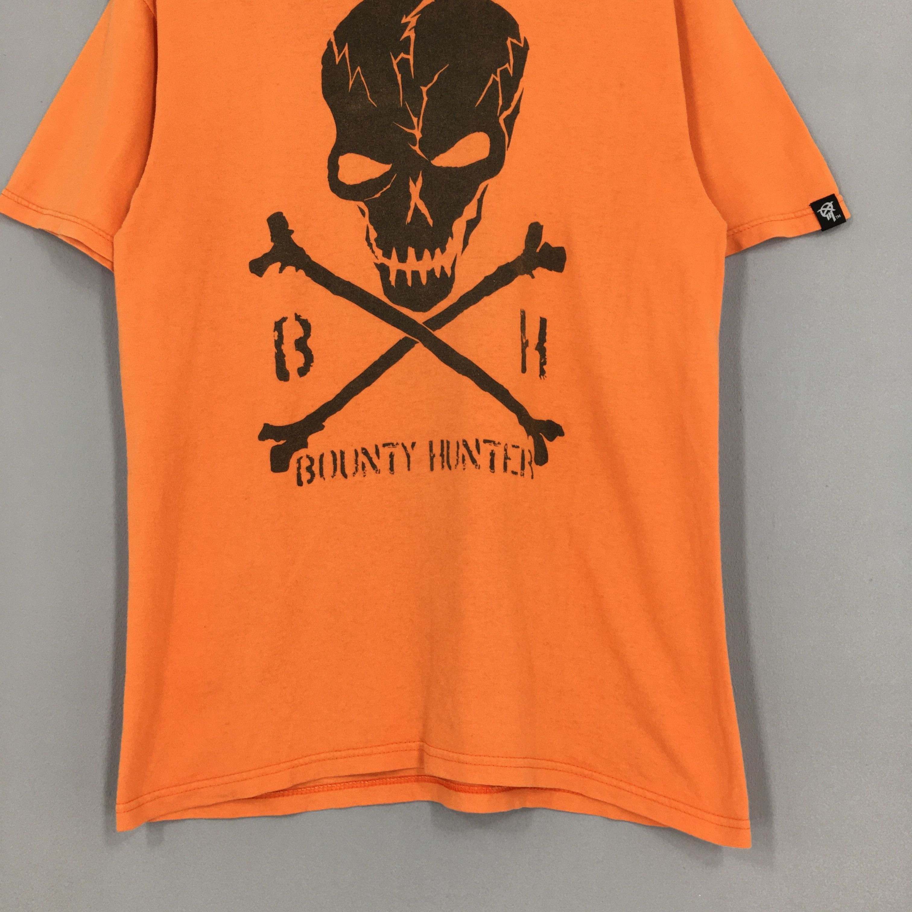 Number (N)ine Vintage Bounty Hunter Japan Skull Bones Tshirt Medium Size US M / EU 48-50 / 2 - 3 Thumbnail