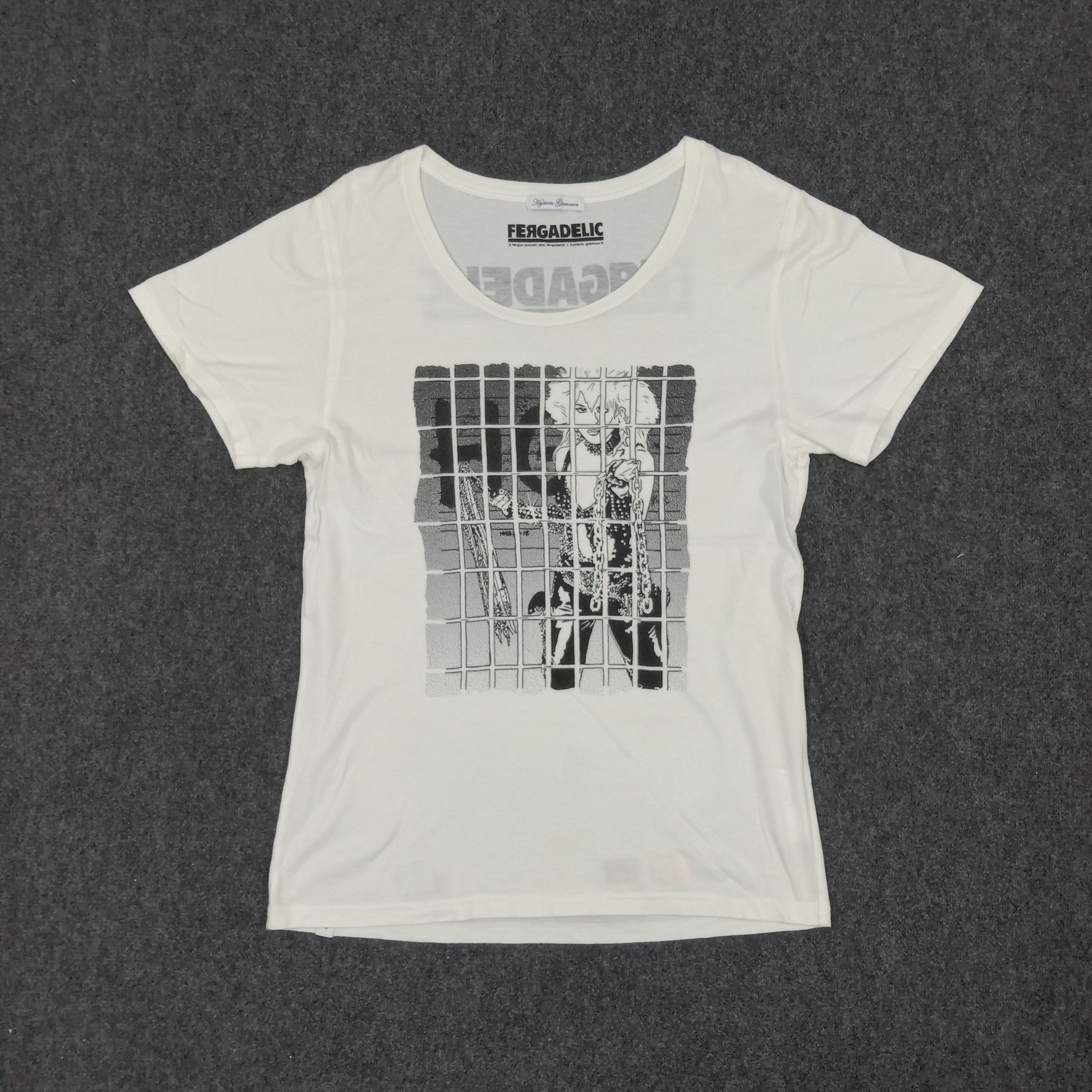 Hysteric Glamour × Japanese Brand × Vintage Hysteric Glamour X Fergadelic Japanese Brand Tshirt Size M / US 6-8 / IT 42-44 - 1 Thumbnail