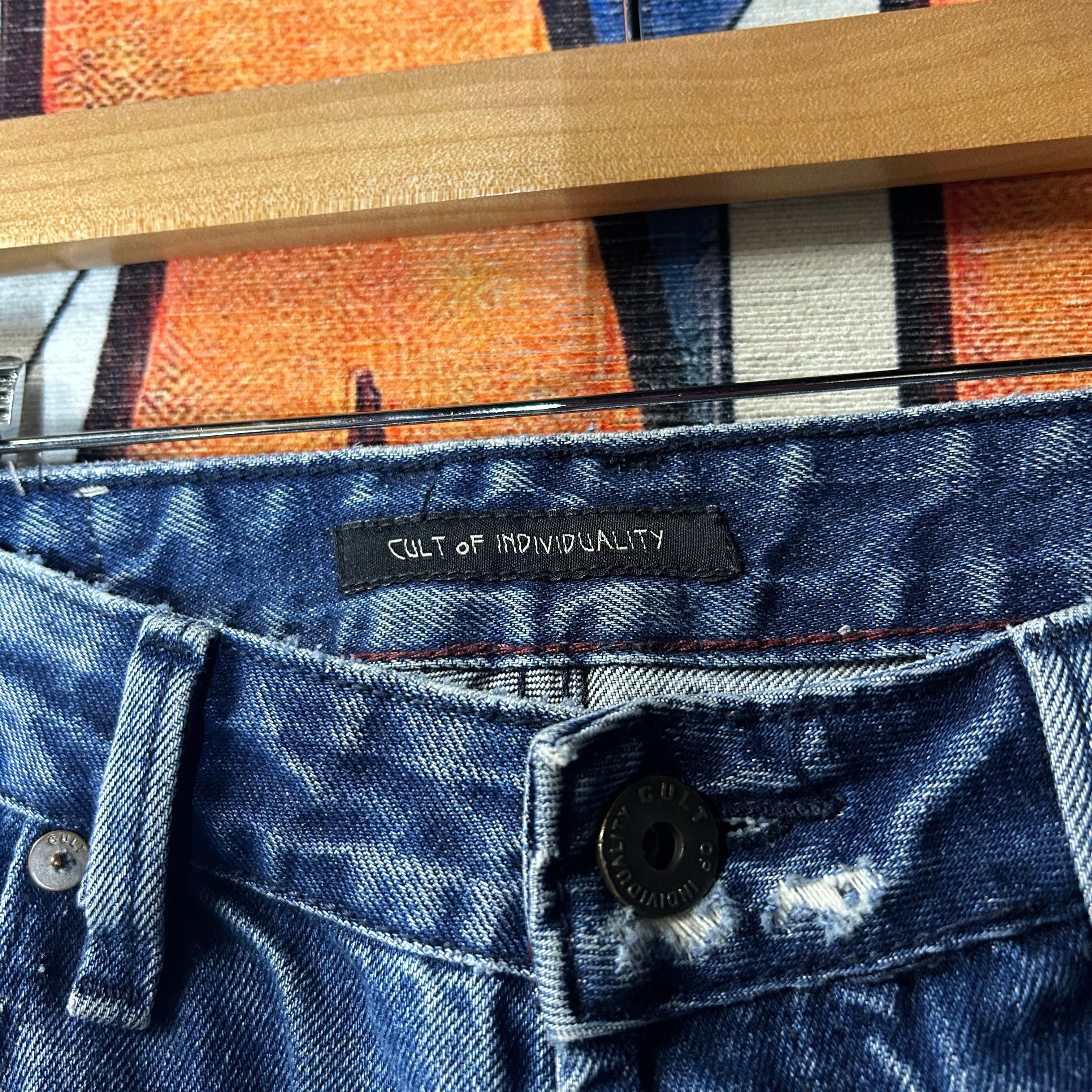 Cult Of Individuality Cult of Individuality Distressed Denim Size 36” Size US 36 / EU 52 - 3 Thumbnail