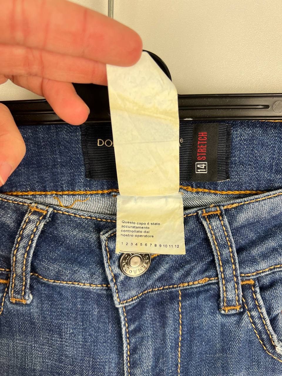 Dolce & Gabbana × Vintage Dolce Gabbana luxury denim woman size 27 Size 27" / US 4 / IT 40 - 3 Thumbnail
