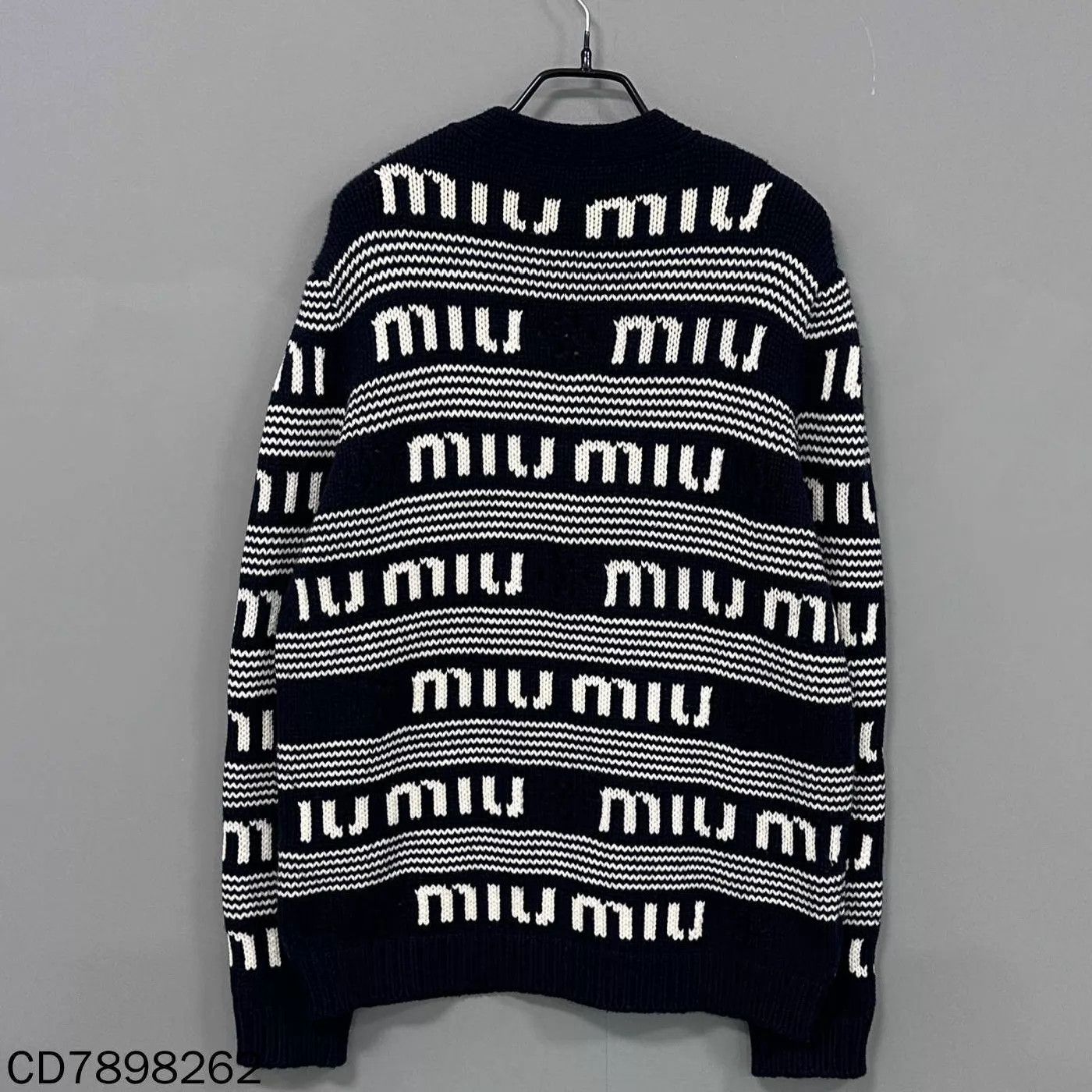 Miu Miu MIUMIU All Over Print Cardigan Women's 38 Size XS / US 0-2 / IT 36-38 - 3 Thumbnail