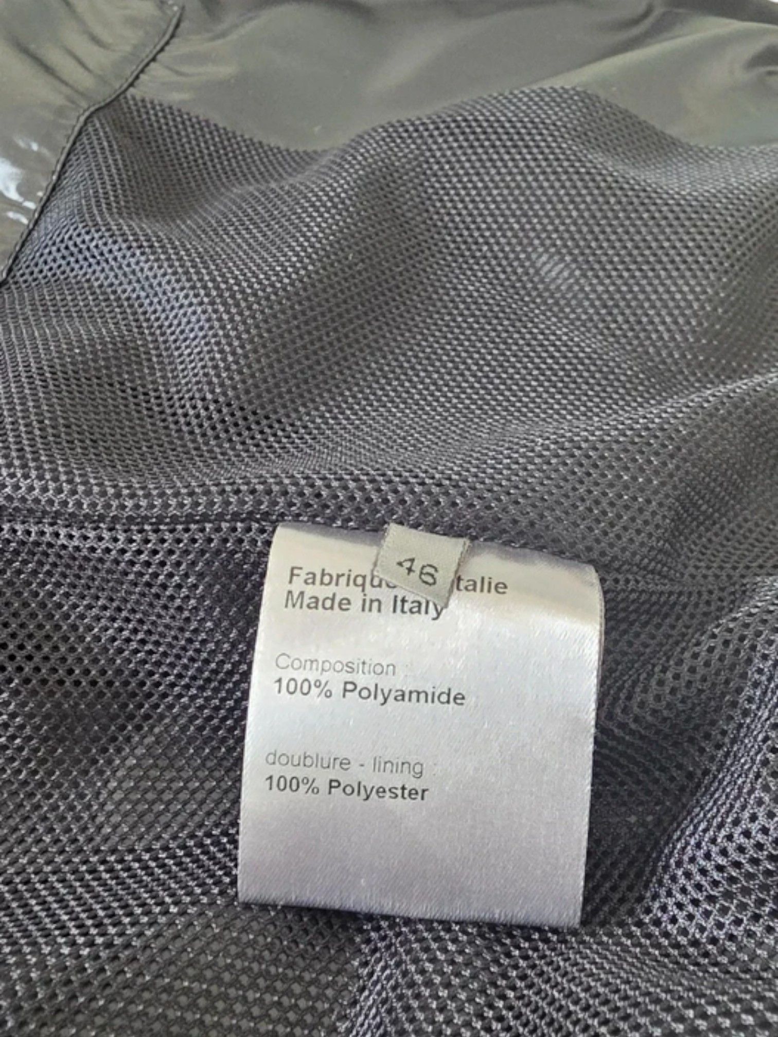 Dior Dior Homme Black Gloss Polyamide Zip Jacket Size US S / EU 44-46 / 1 - 13 Thumbnail