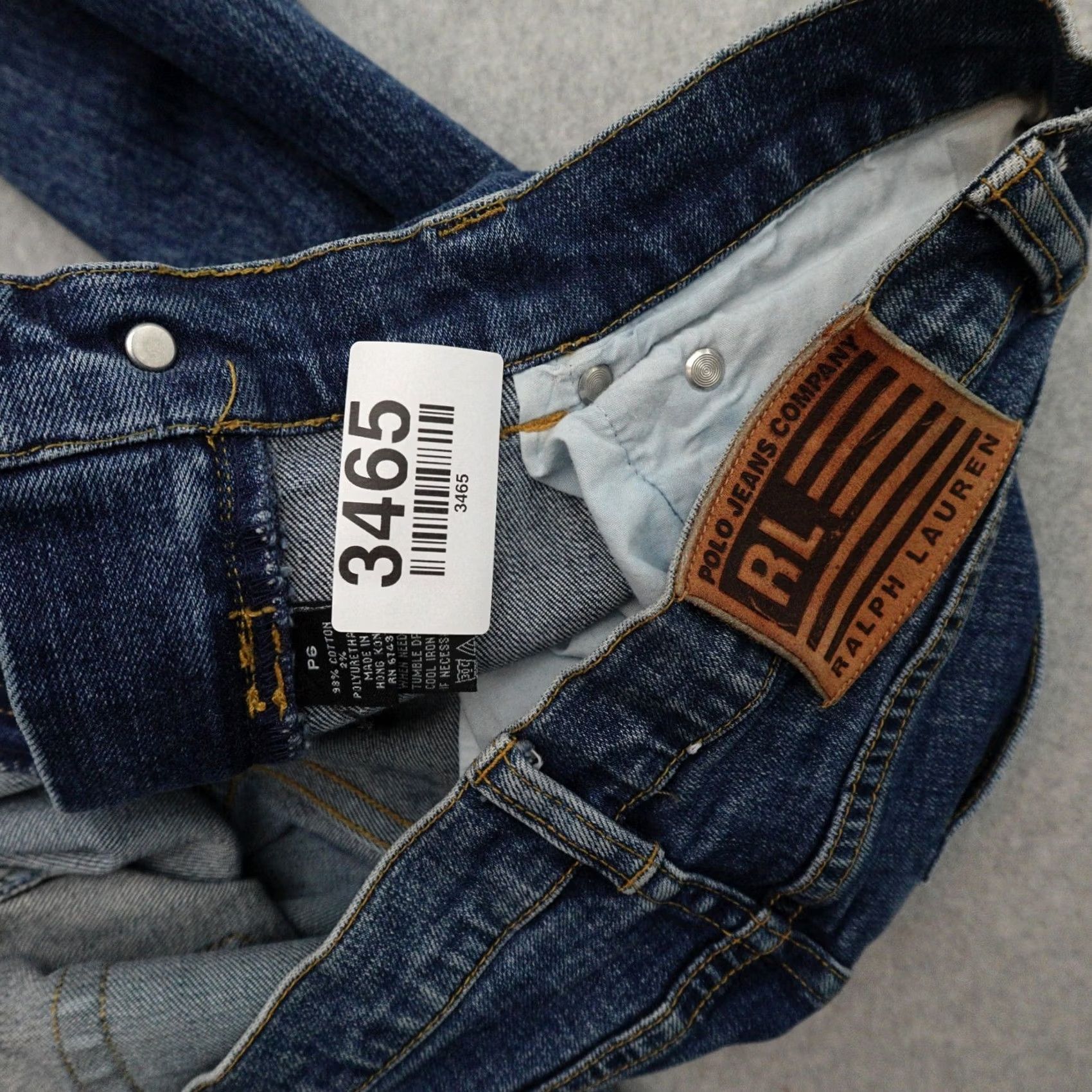 Ralph Lauren VINTAGE Ralph Lauren Polo Jeans Women’s 6X Blue Jeans P6 (6X28) Relaxed in Blue Size 40" / US 18 - 4 Thumbnail