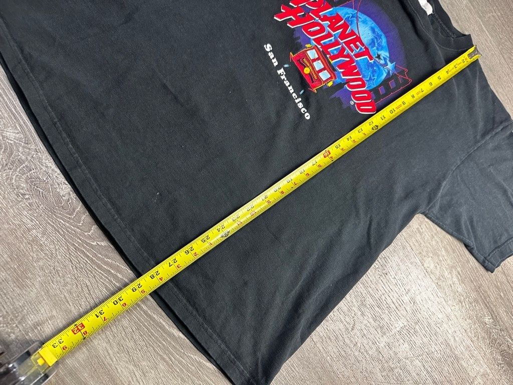 Planet Hollywood Vintage 1991 Planet Hollywood Black T-Shirt XL Size US XL / EU 56 / 4 - 5 Thumbnail