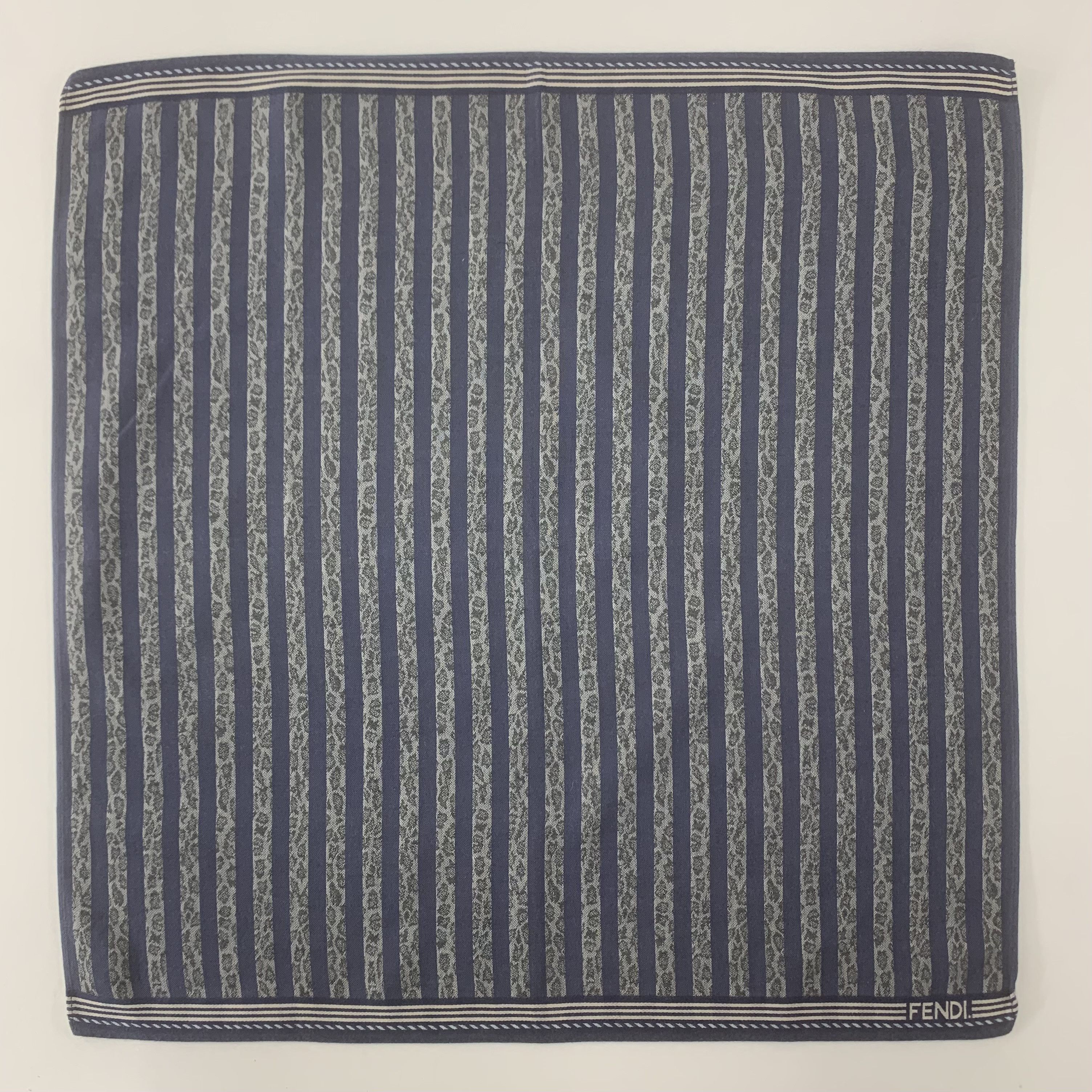 Vintage Fendi Handkerchief Bandana Neckerchief Pocket Square TB1126 Size ONE SIZE - 2 Thumbnail