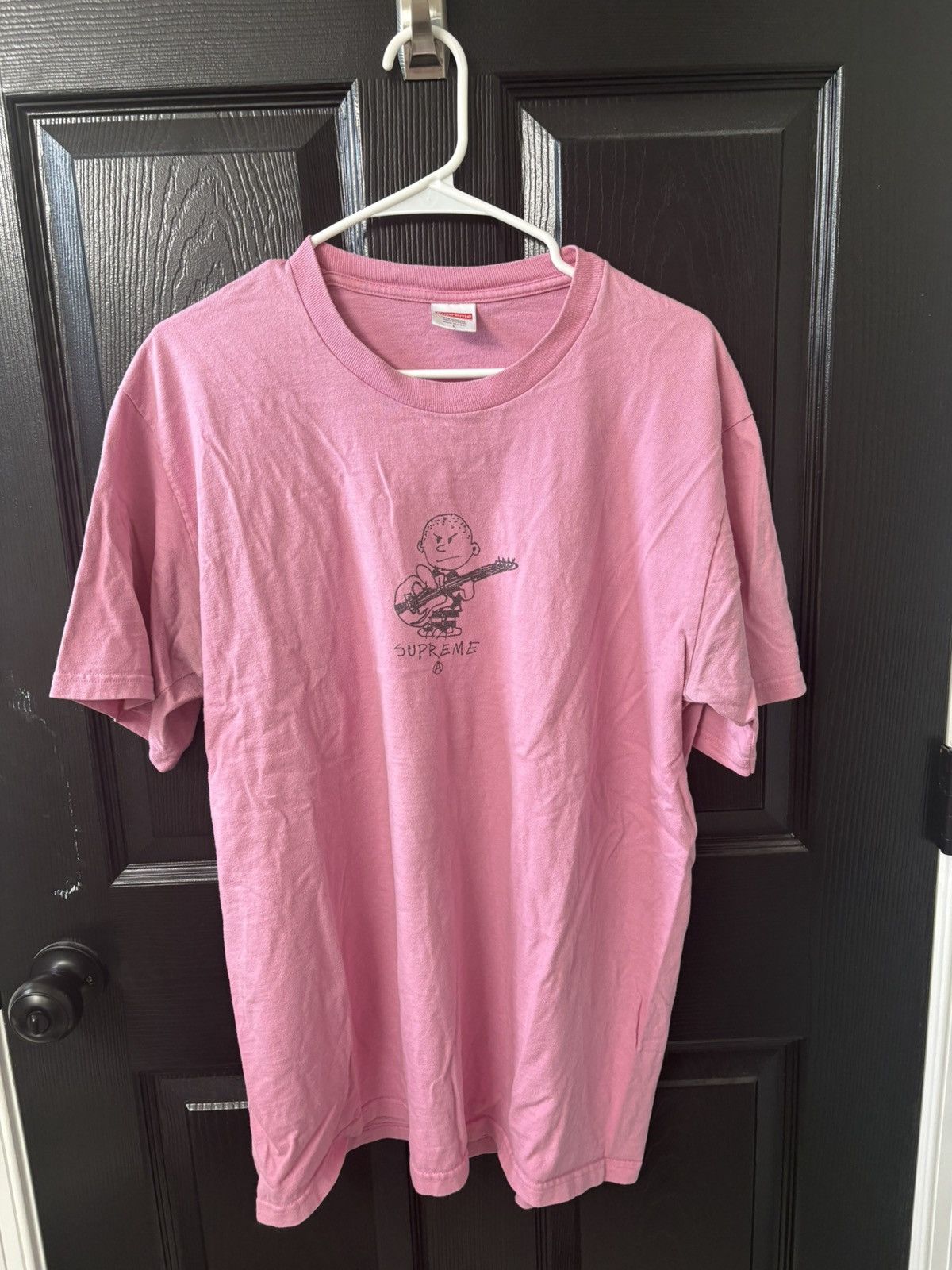 Supreme Supreme Charlie Brown Pink Tee Size US L / EU 52-54 / 3 - 1 Thumbnail